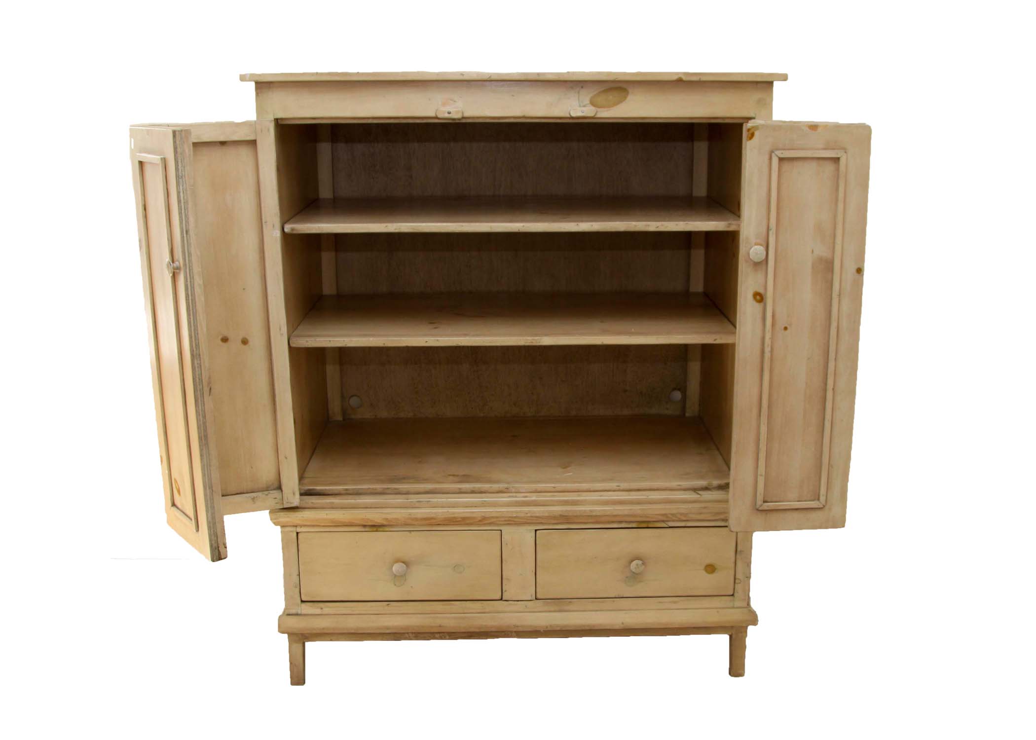 Rustic Pine Wardrobe