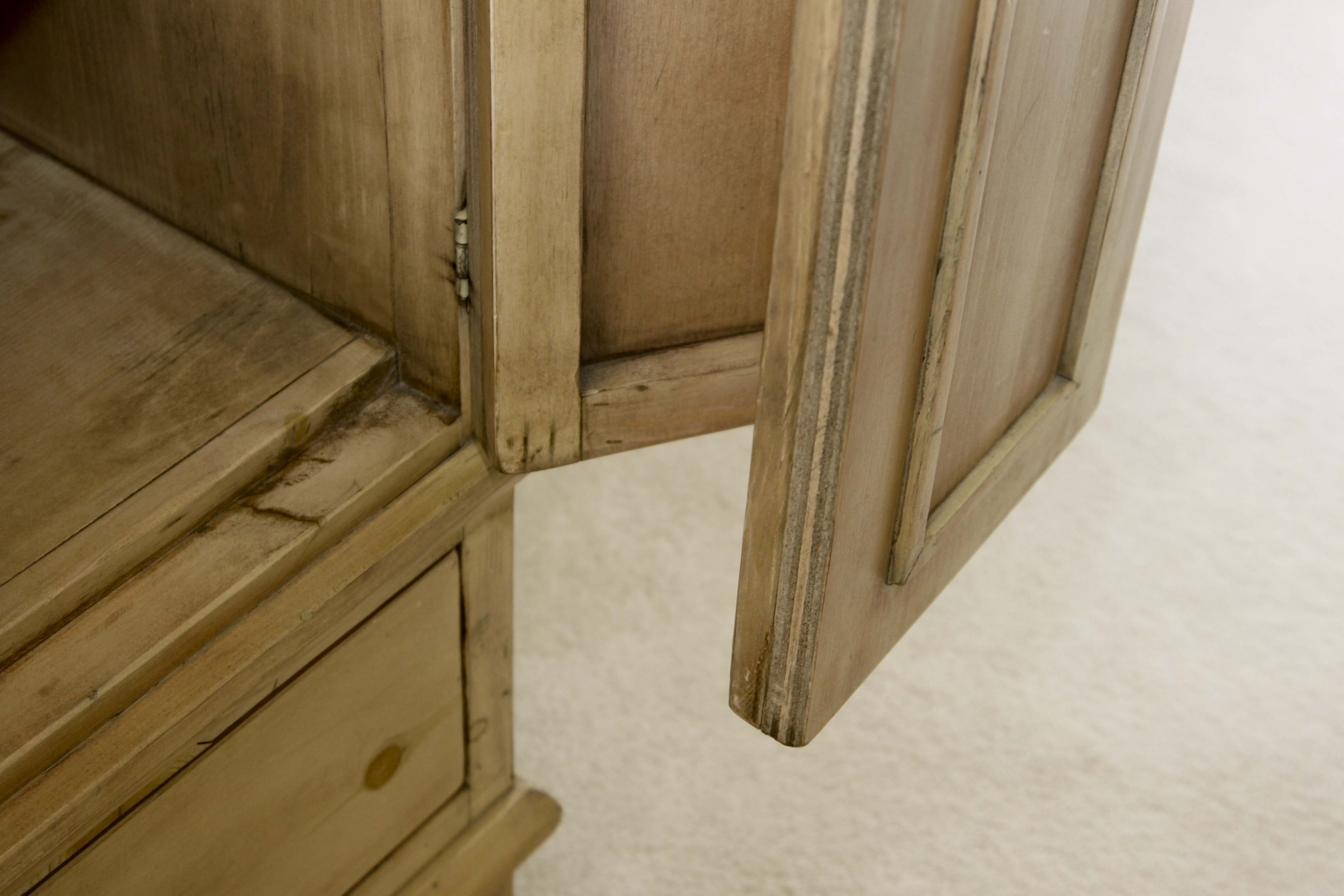 Rustic Pine Wardrobe