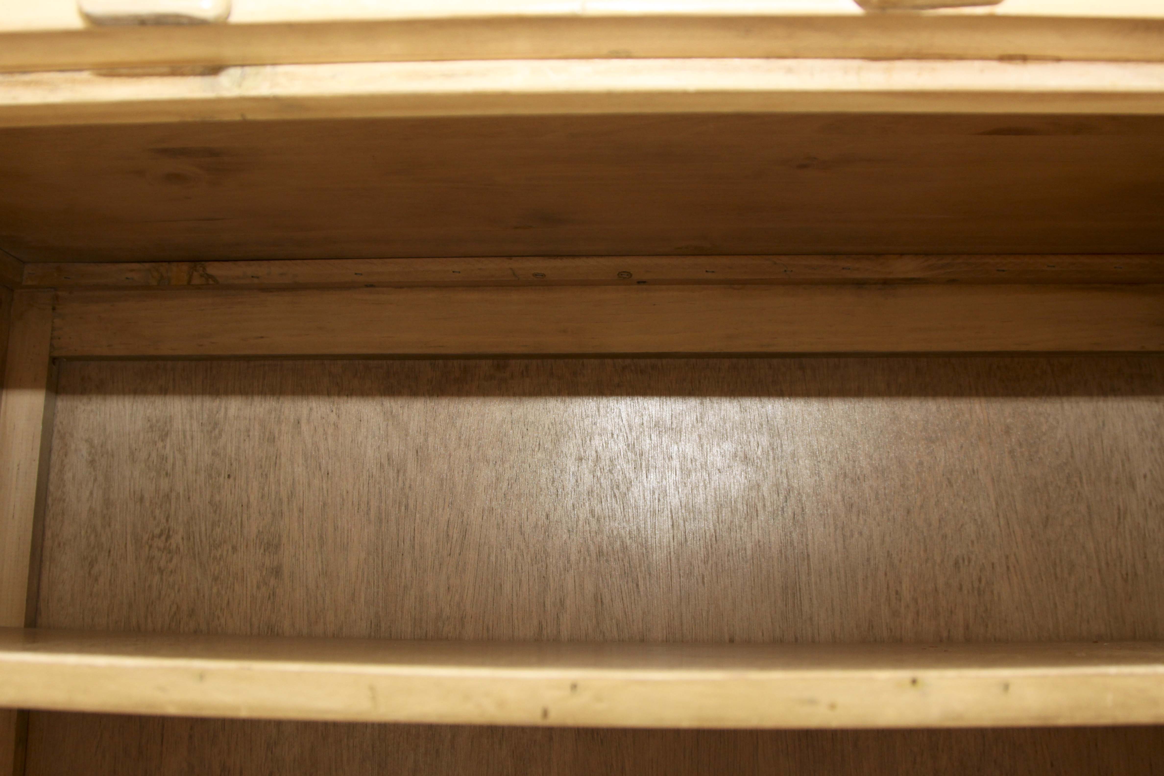 Rustic Pine Wardrobe