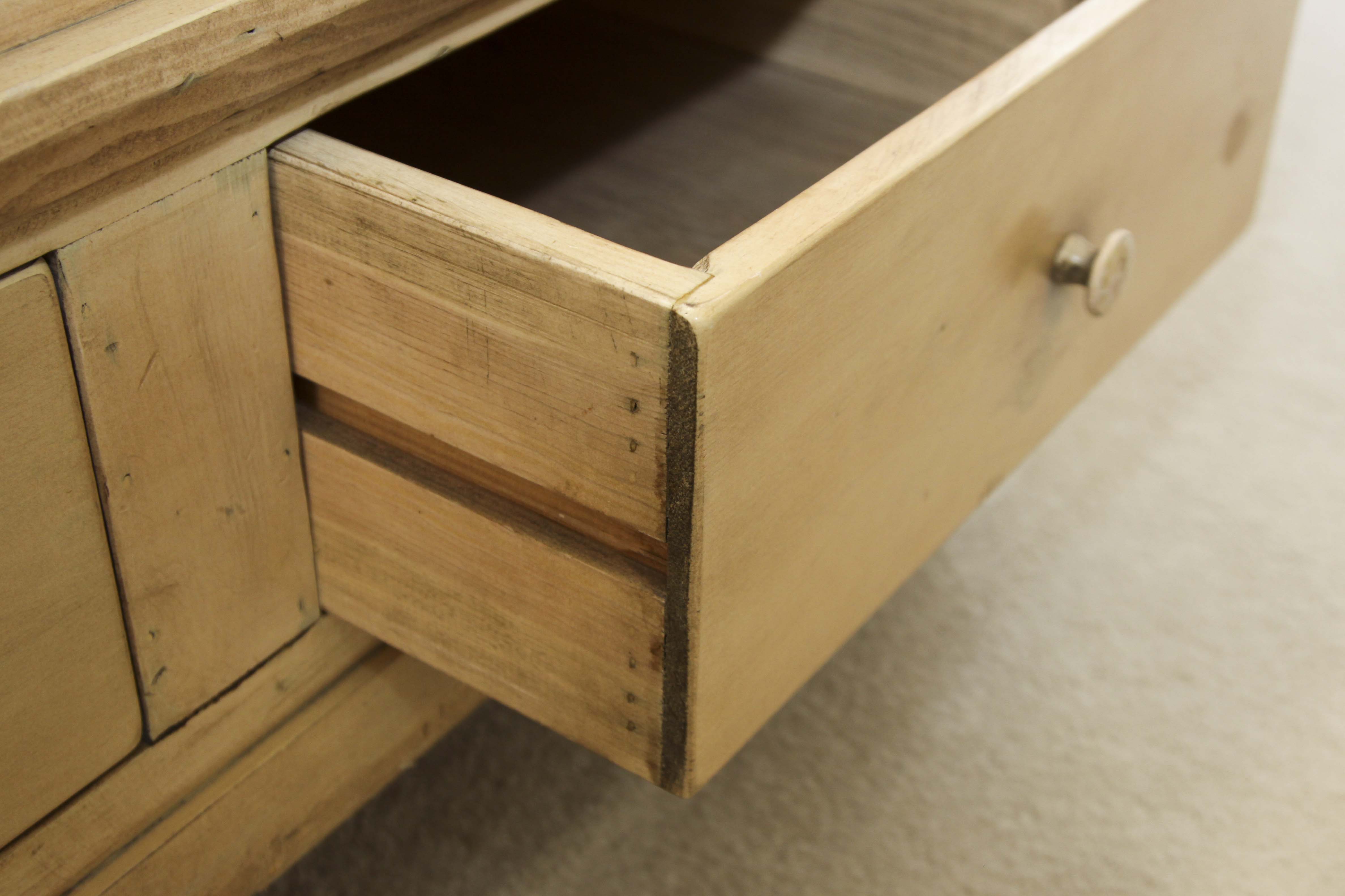 Rustic Pine Wardrobe