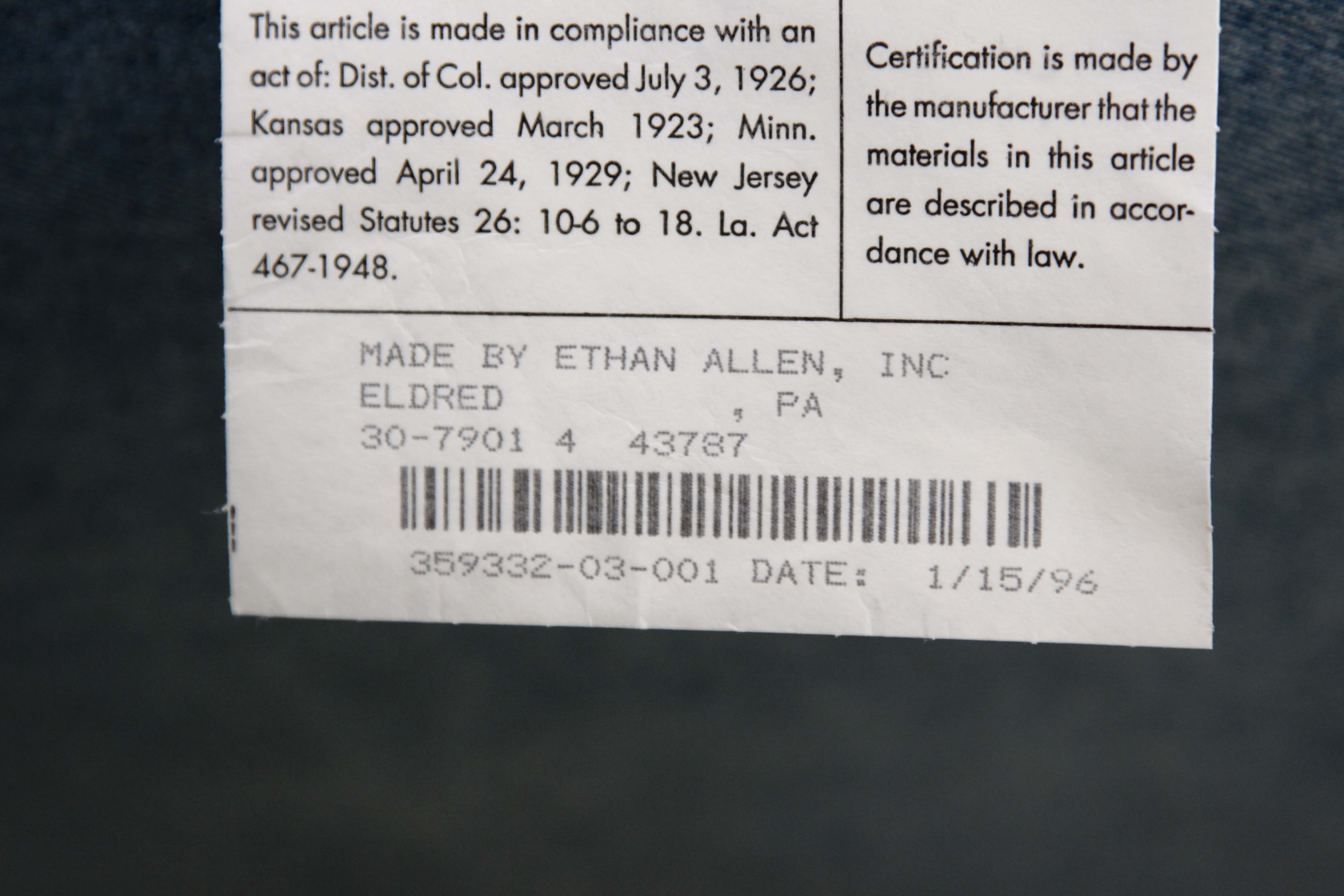 Ethan Allen Oversized Chair