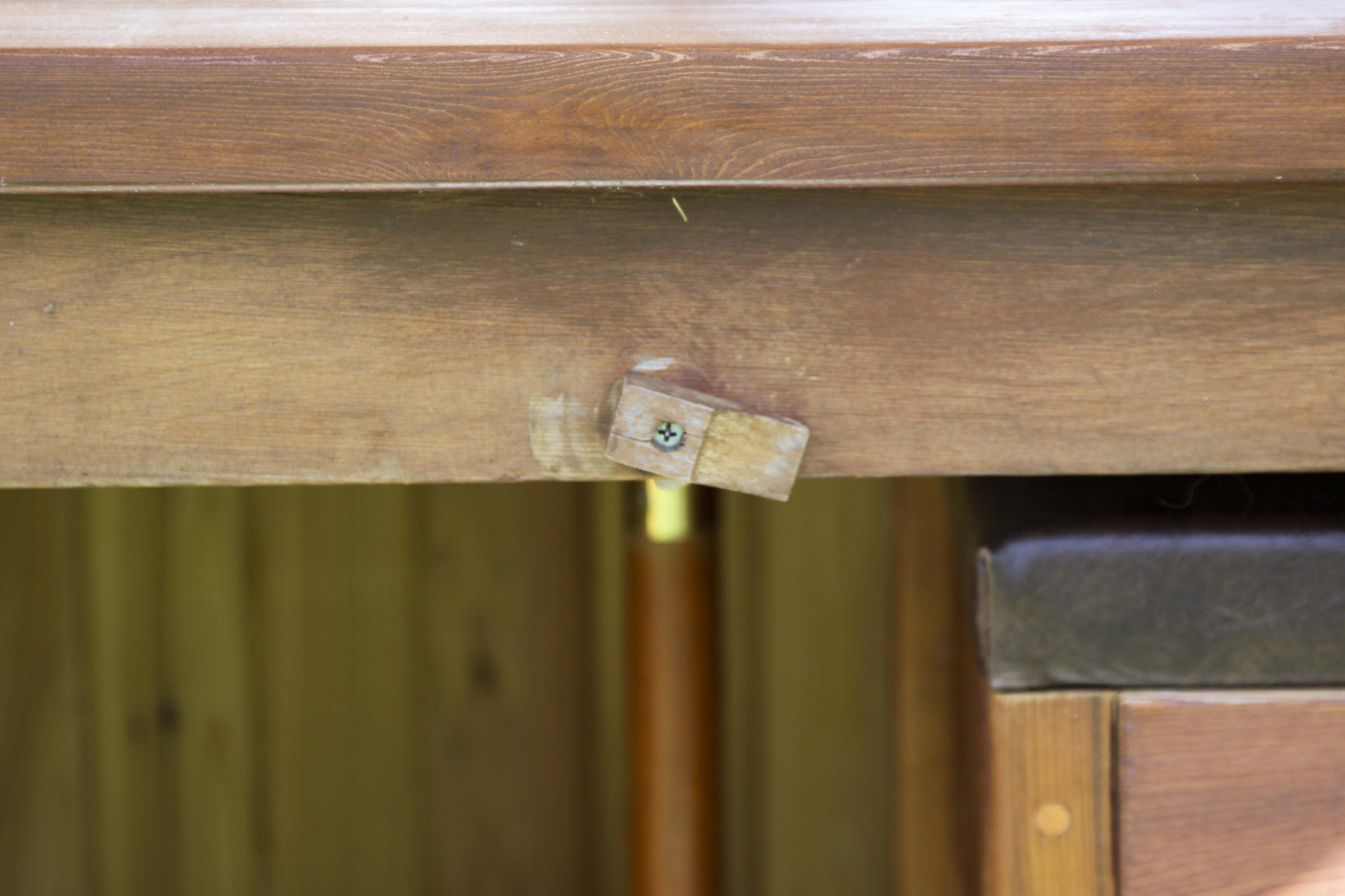 Wooden Outdoor Bar With Stools