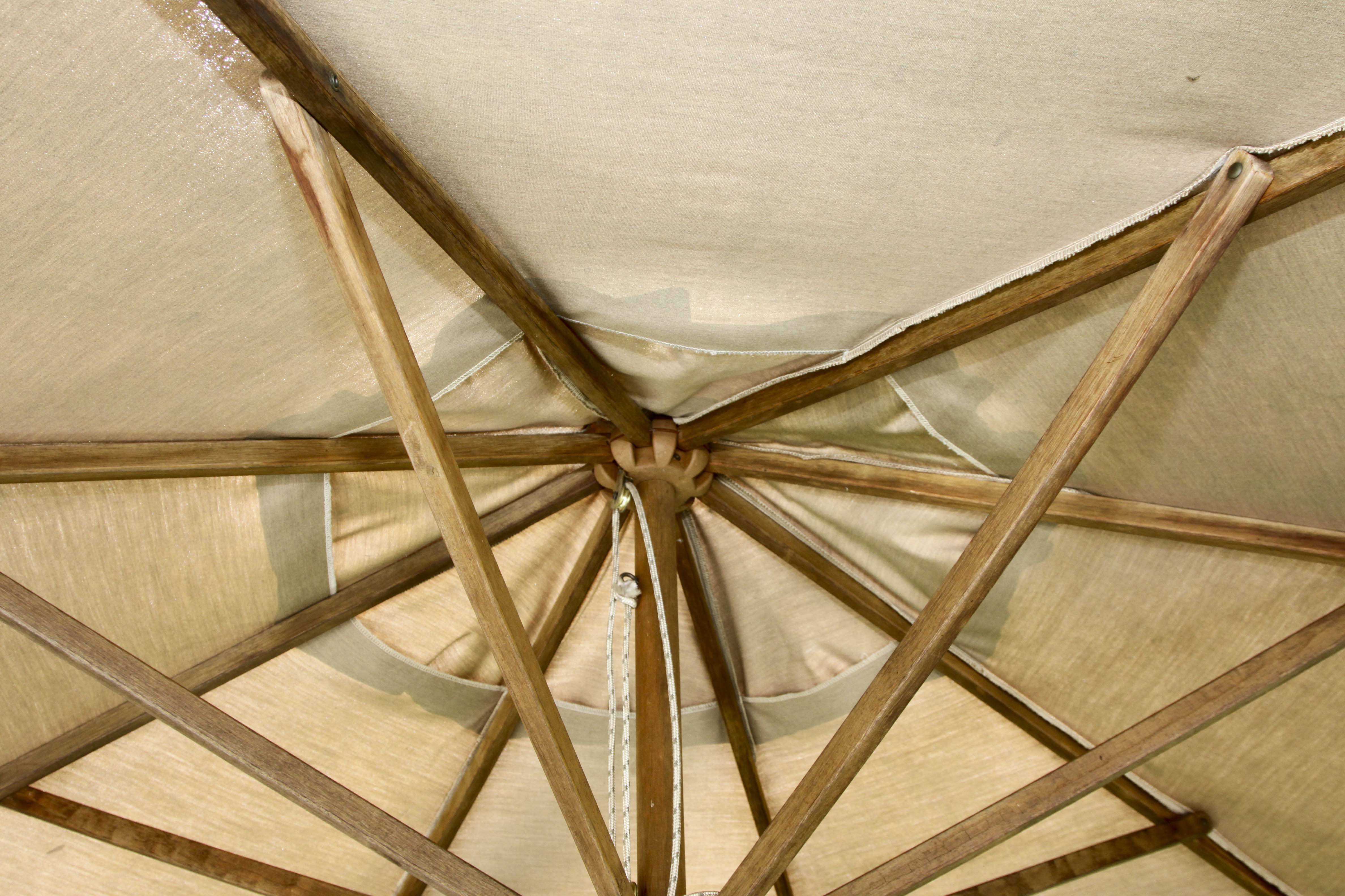 Wooden Outdoor Bar With Stools