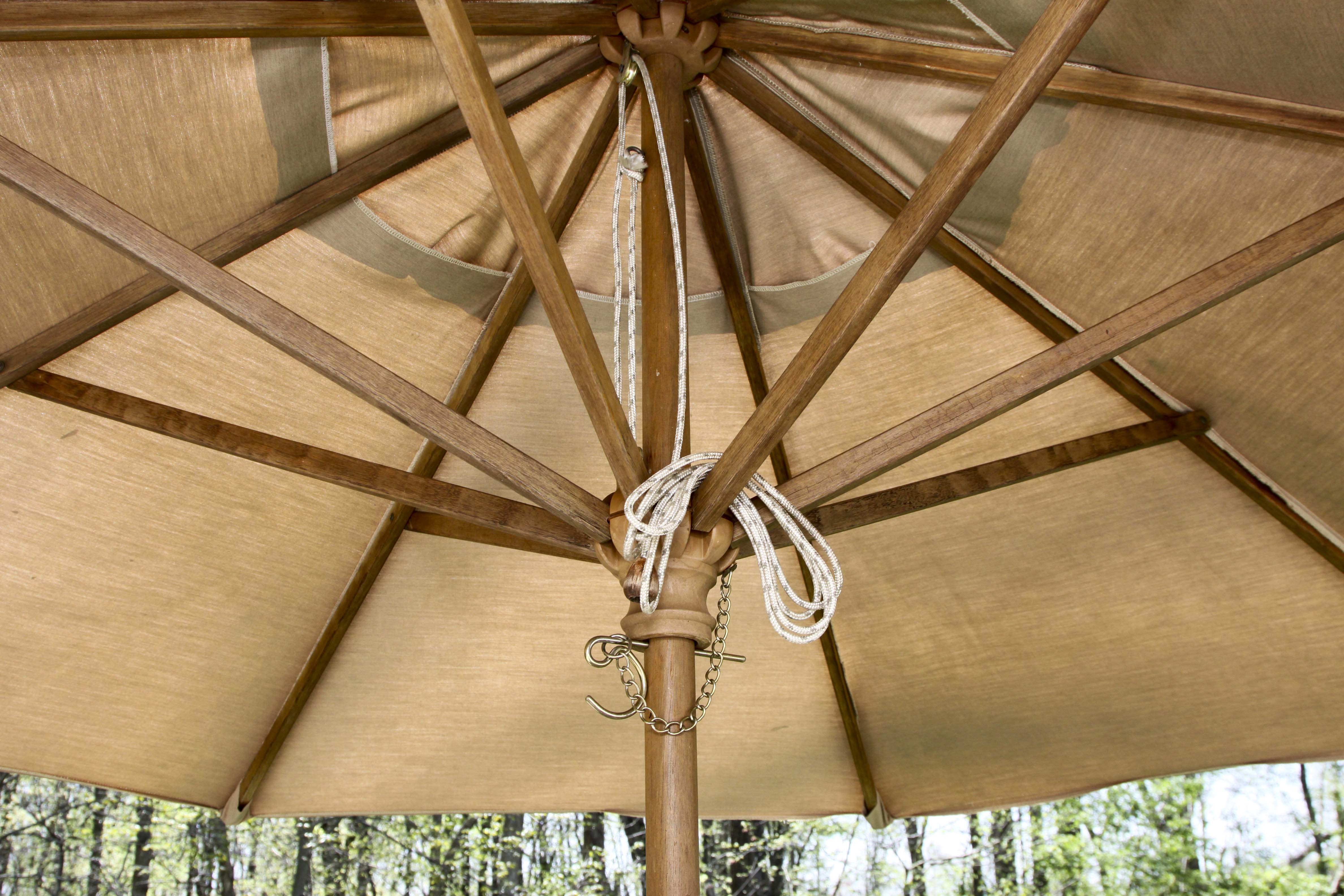 Wooden Outdoor Bar With Stools