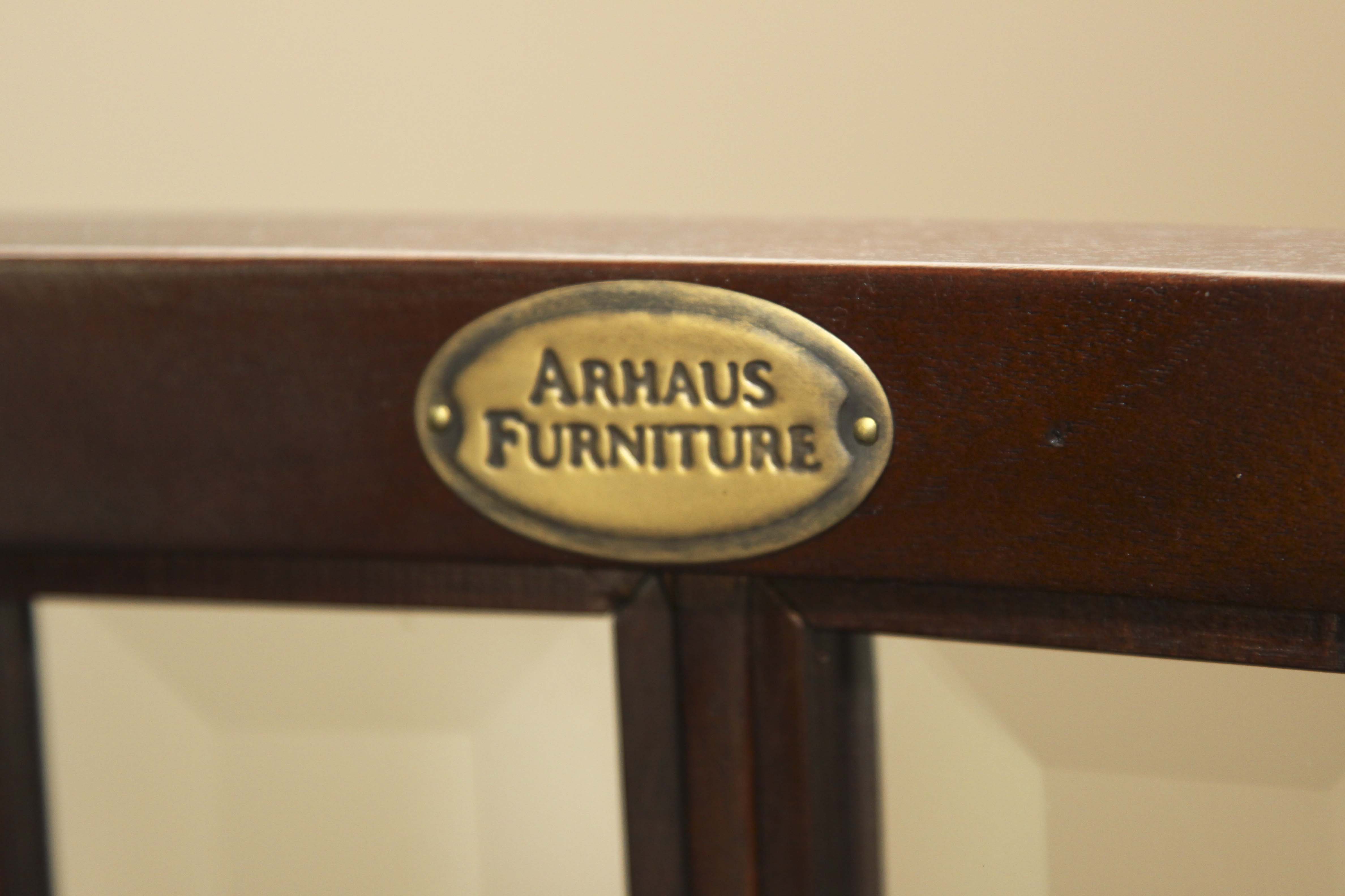 Oval Vitrine With Tea Tray by Arhaus Furniture