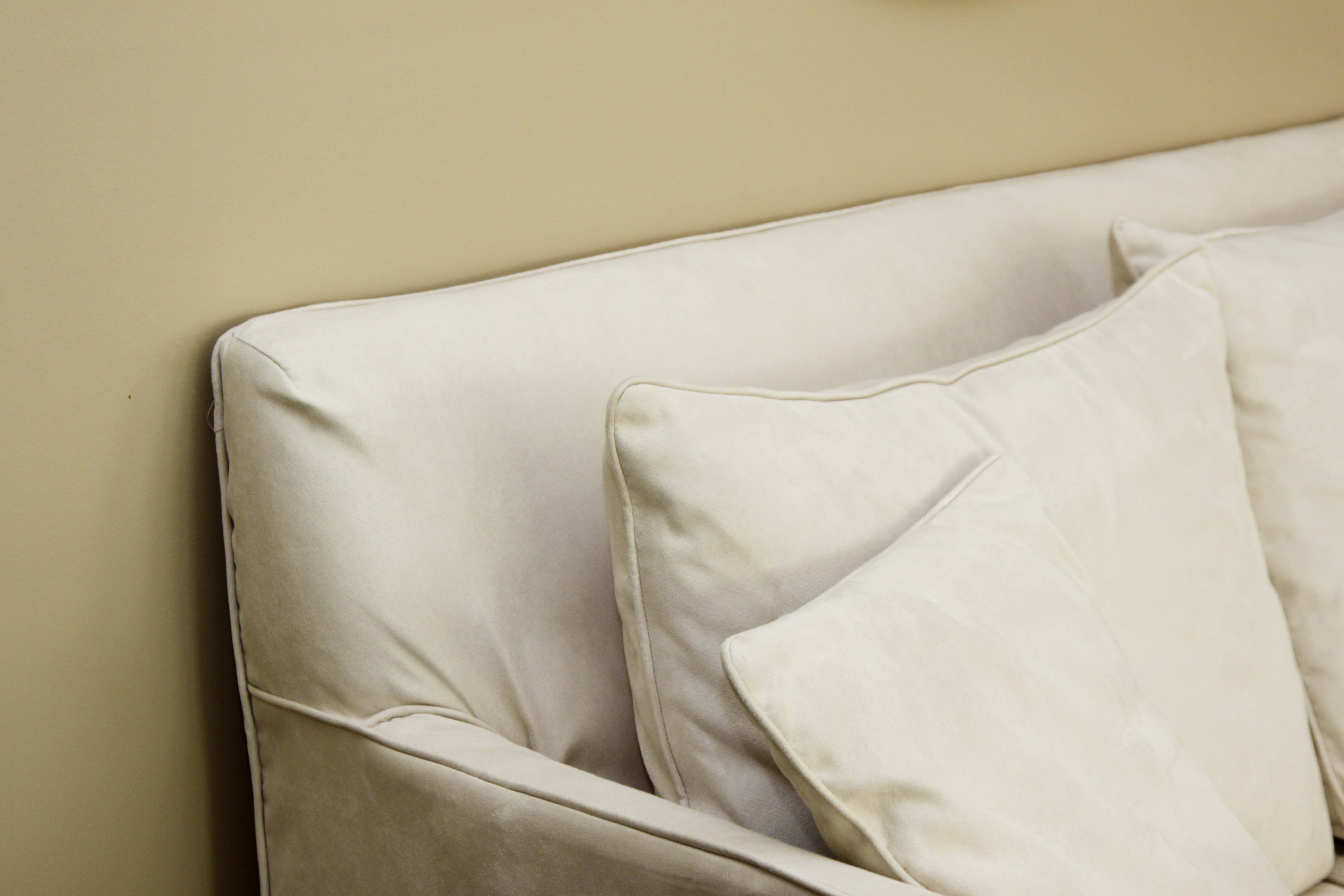 Slip Covered Love Seat by Ethan Allen