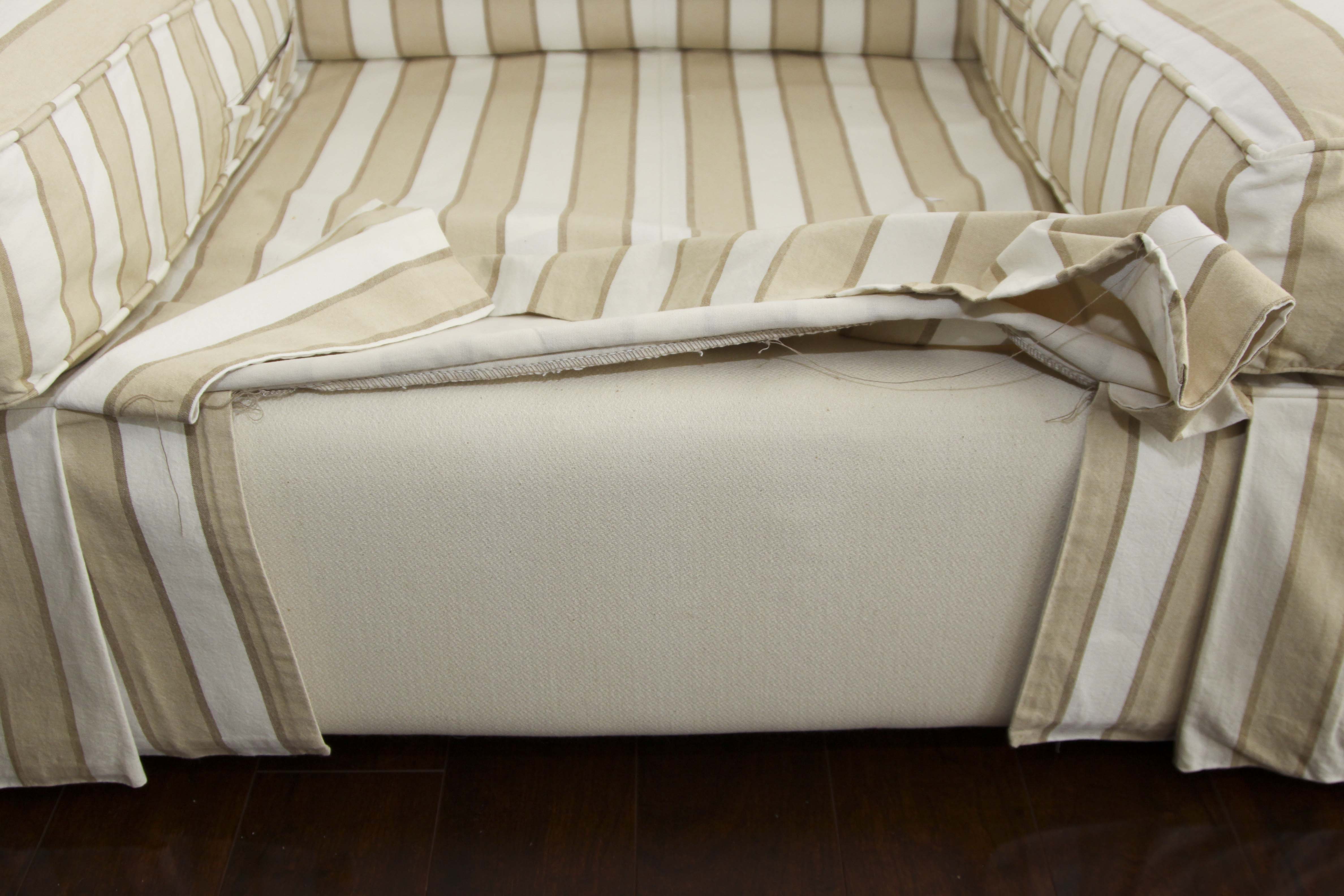 Slip Covered Sofa by Camden Collection
