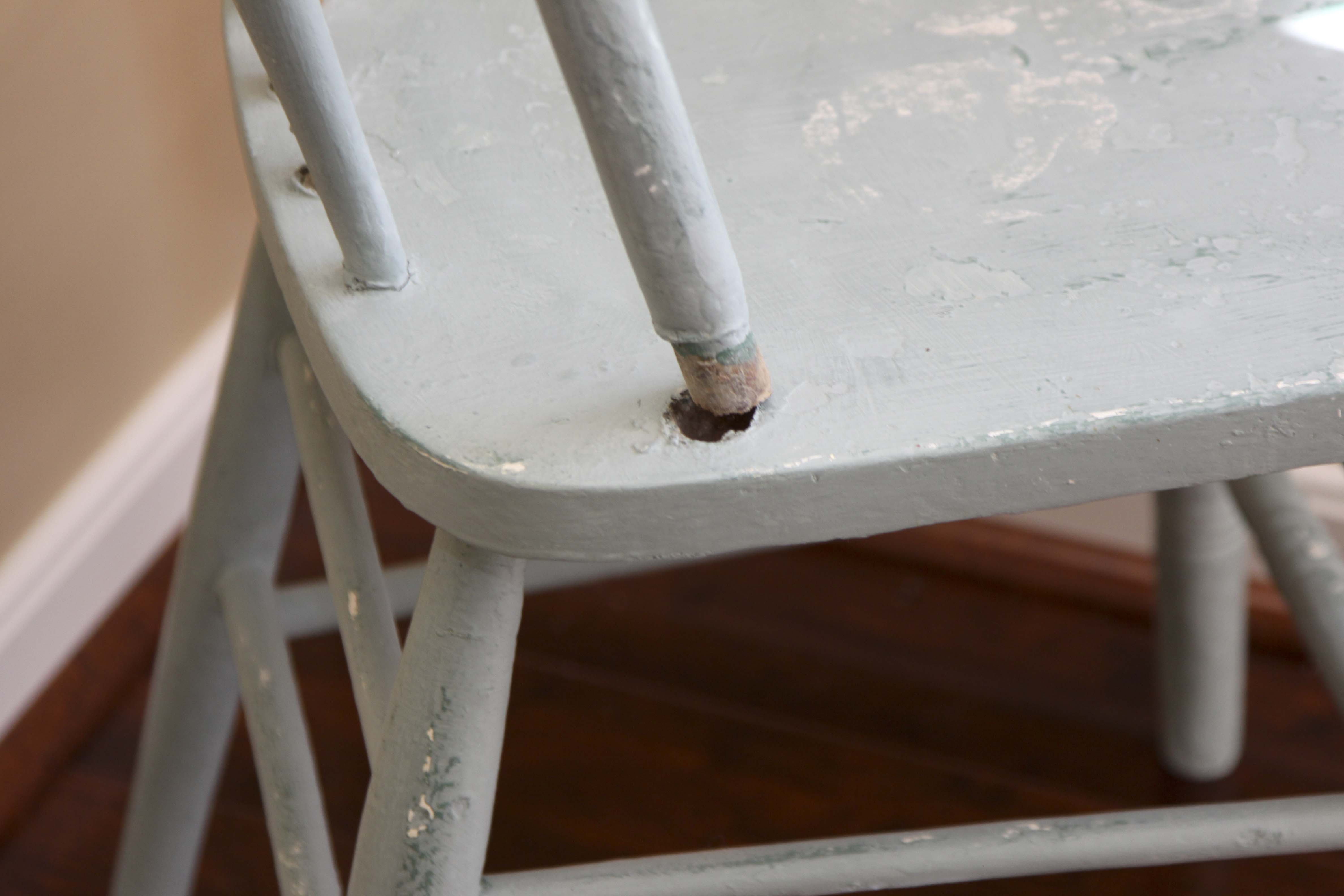 Vintage Painted Bentwood Style Chairs