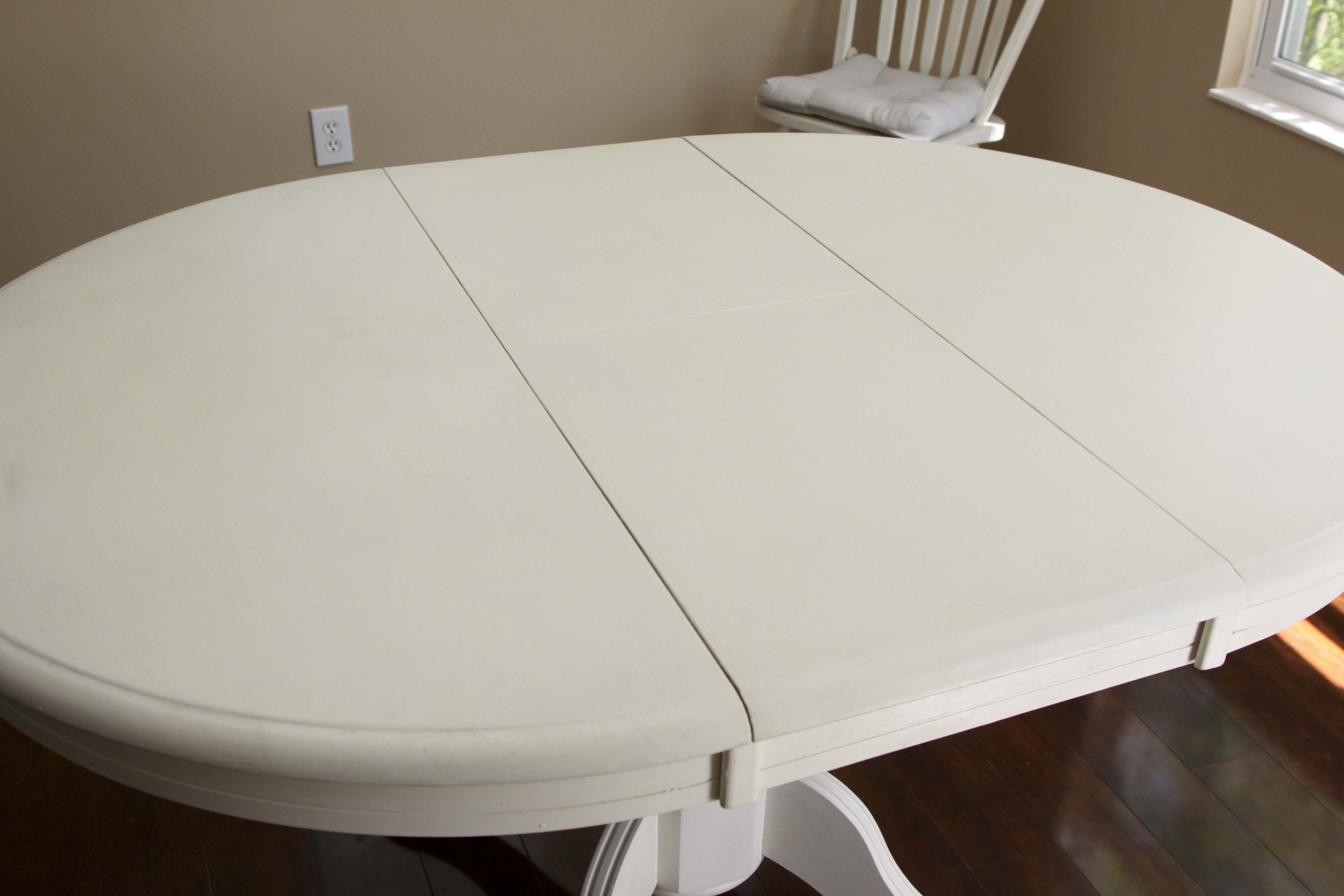 Painted Wooden Four-Piece Dining Set