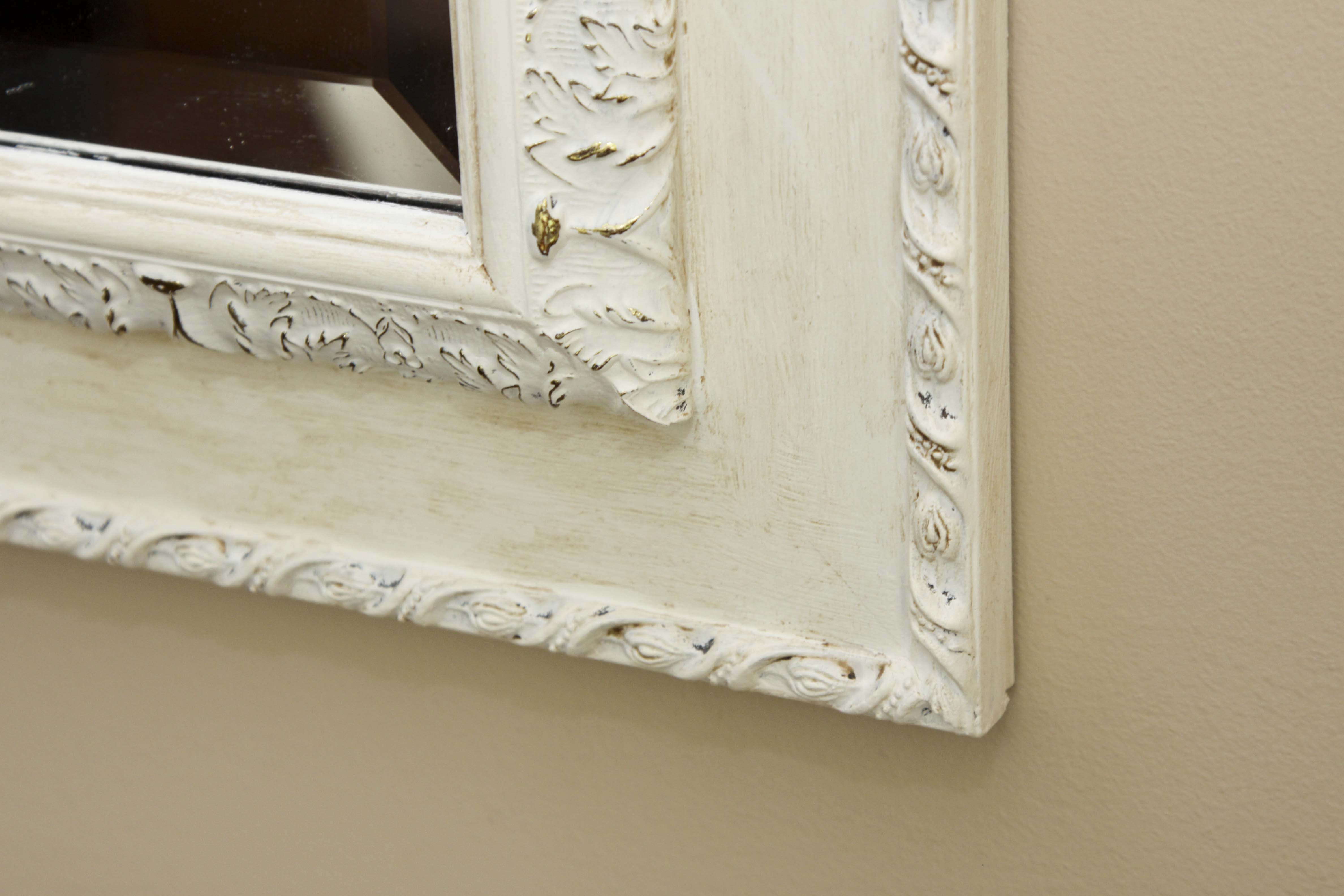 Vintage Style Beveled Mirror