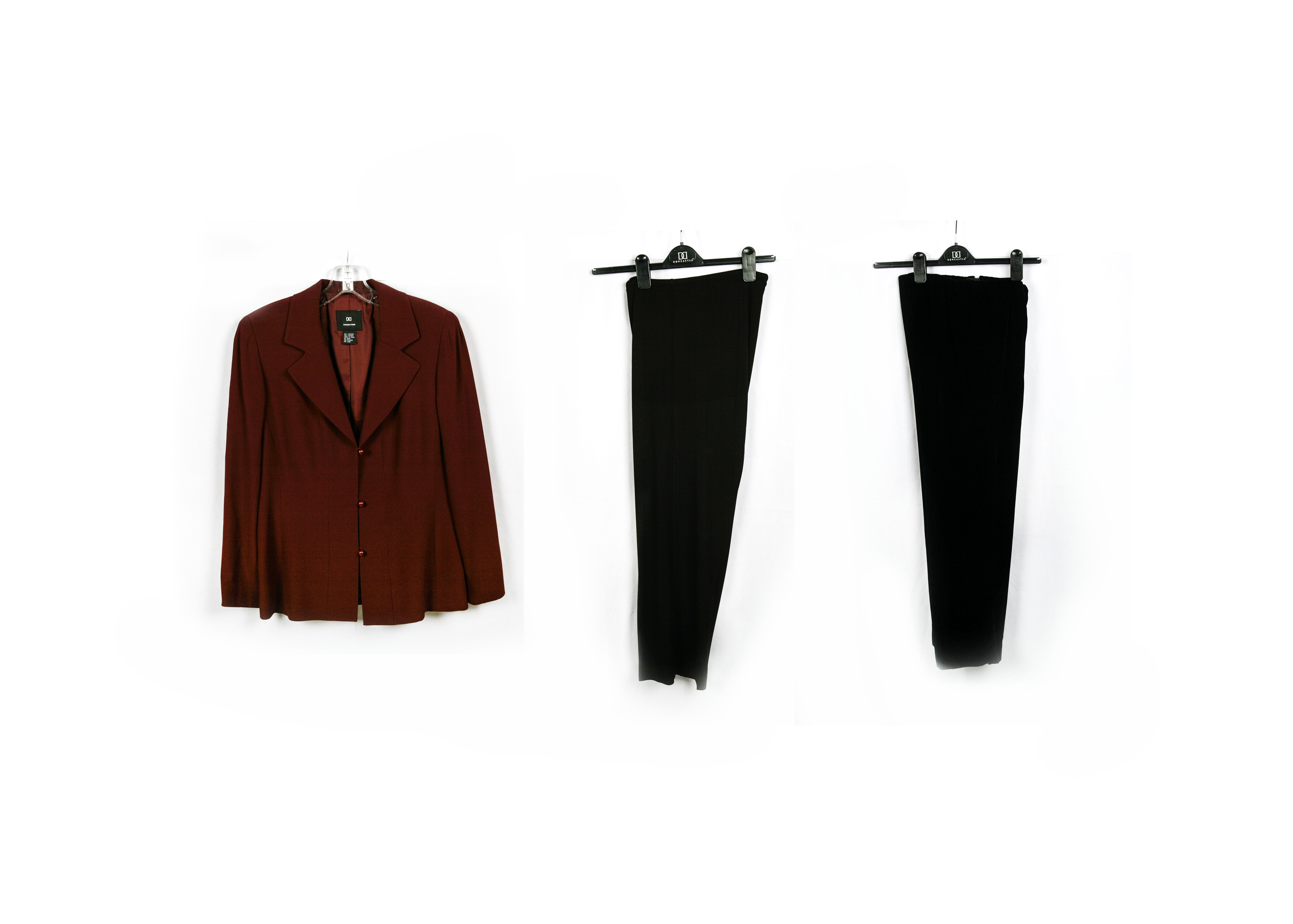 Doncaster Collection Blazer and Two Pairs of Black Pants