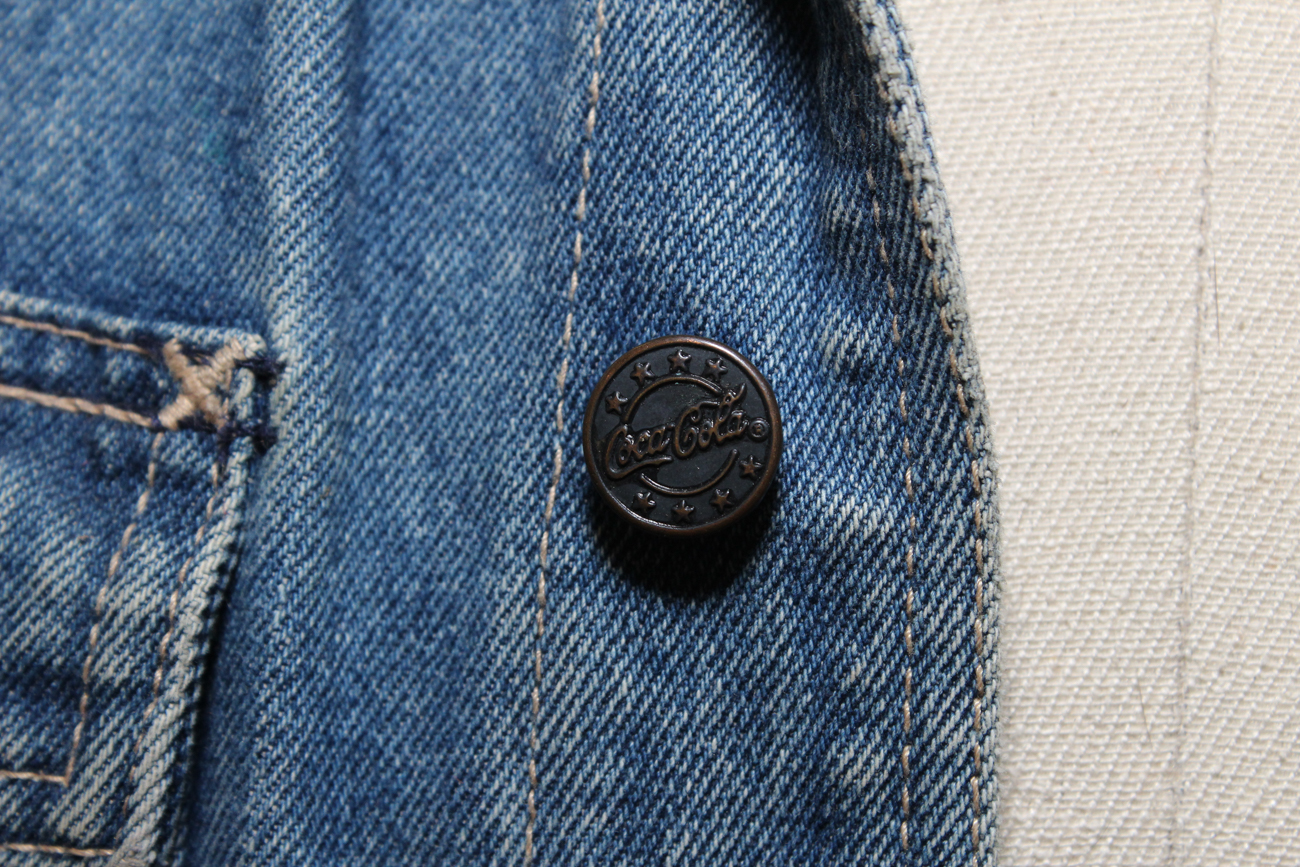 Vintage 1970s Denim Coca-Cola Jacket