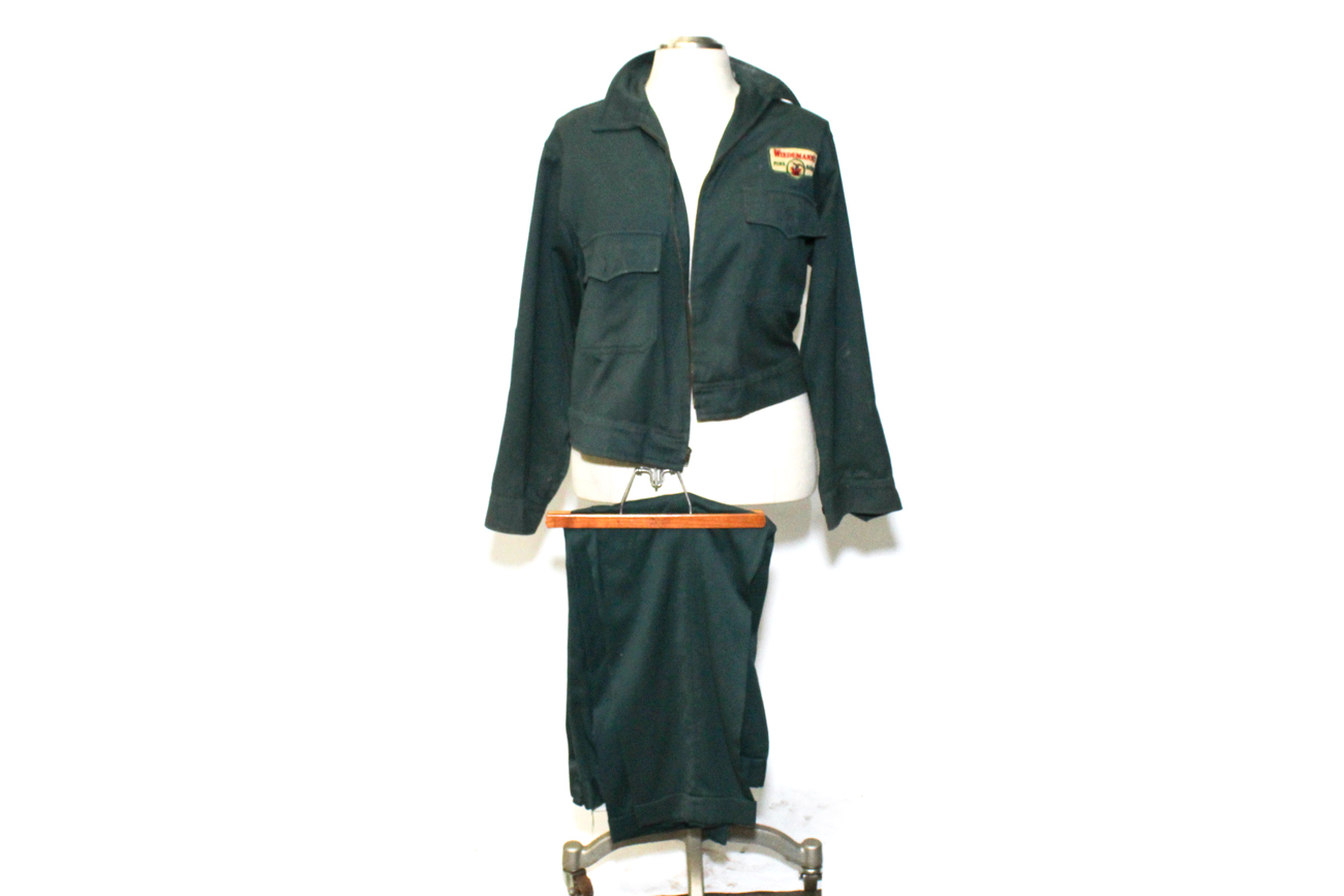 Vintage "Wiedemann's Fine Beer" Industrial Style Employee Uniform