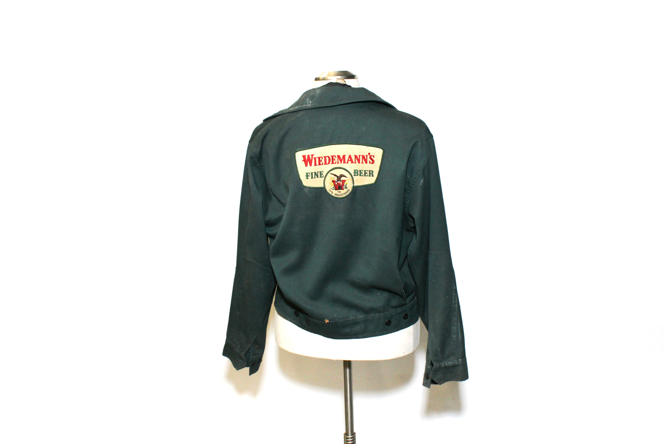 Vintage "Wiedemann's Fine Beer" Industrial Style Employee Uniform