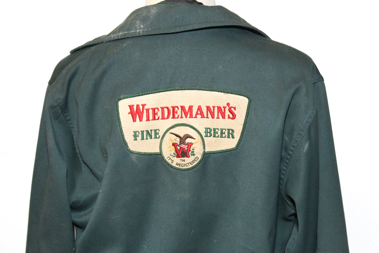 Vintage "Wiedemann's Fine Beer" Industrial Style Employee Uniform