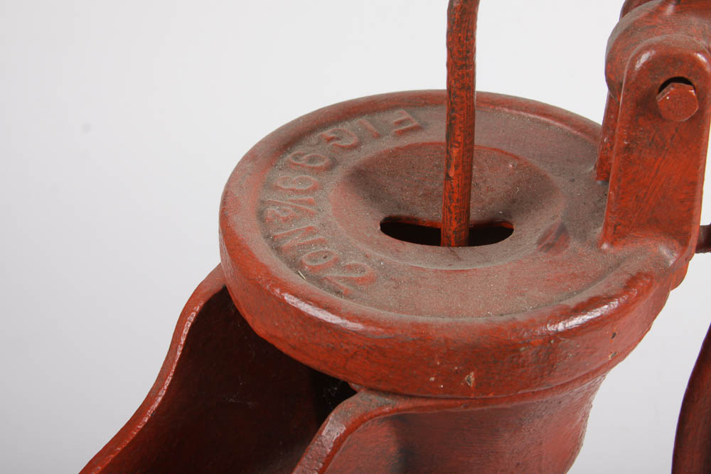 Converted Iron Water Pump Lamp