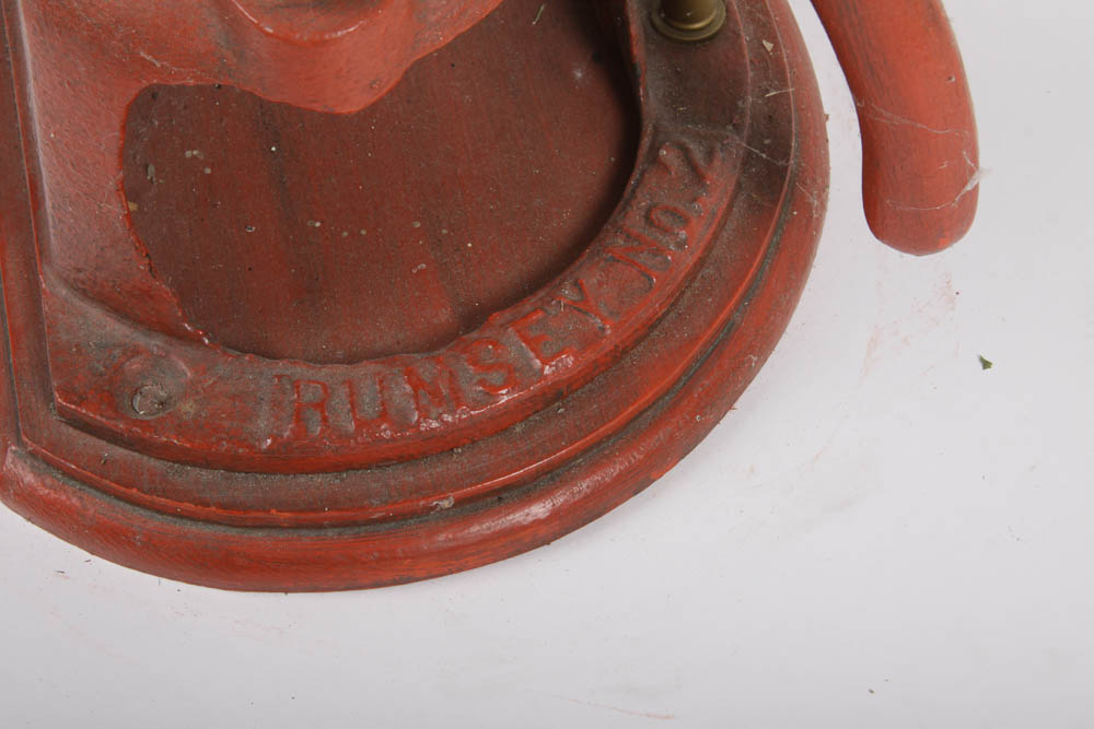 Converted Iron Water Pump Lamp