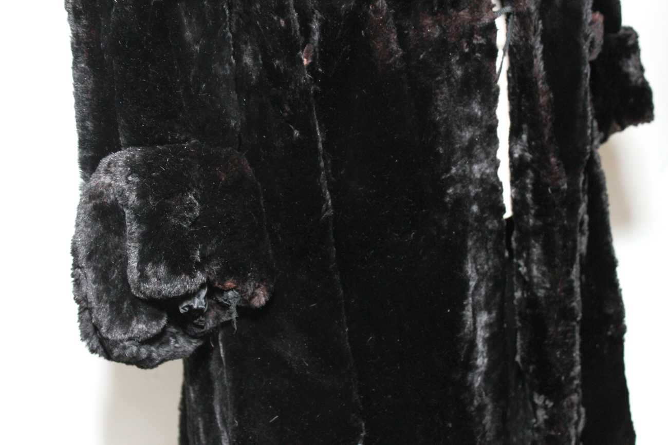 Vintage Strawbridge & Clothier Sheared Beaver Fur Coat