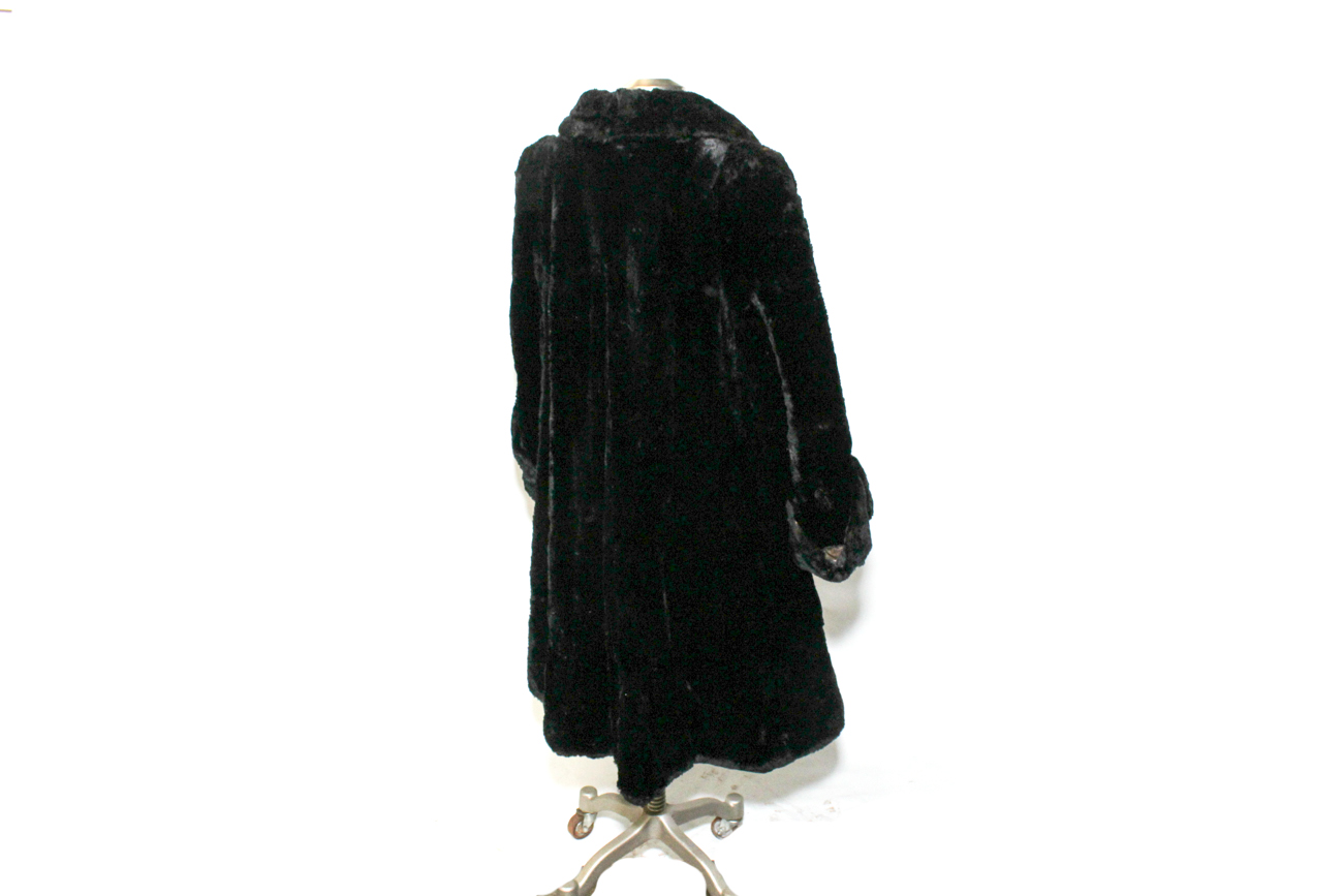 Vintage Strawbridge & Clothier Sheared Beaver Fur Coat