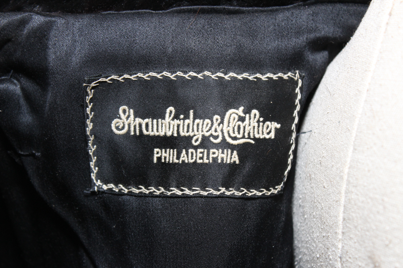 Vintage Strawbridge & Clothier Sheared Beaver Fur Coat