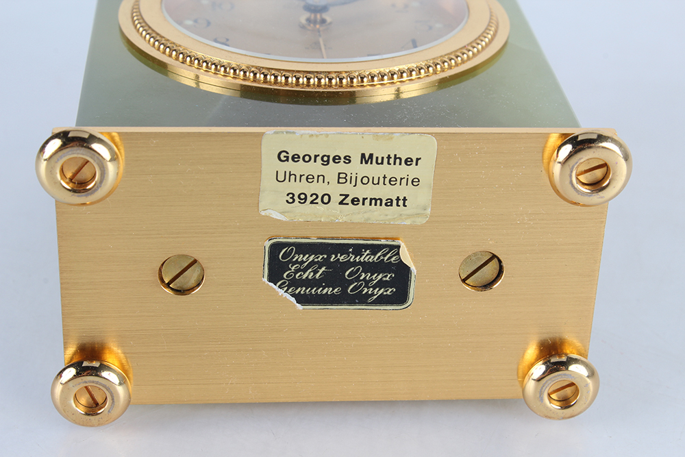 Imhof Onyx Carriage Clock