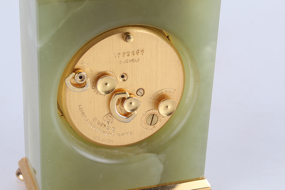 Imhof Onyx Carriage Clock