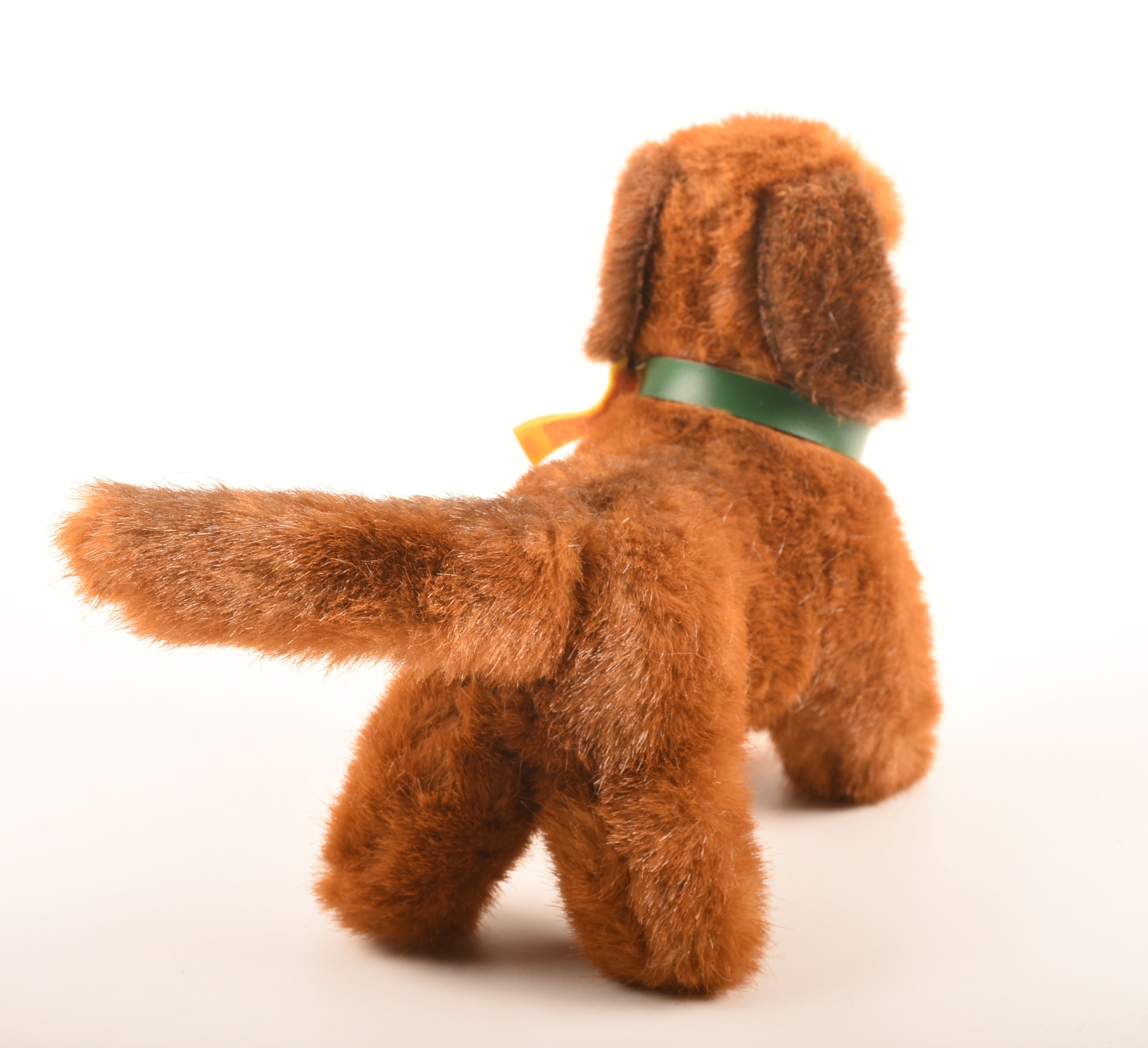 Steiff Mohair "Hexi" Dachsund with Button and Tag