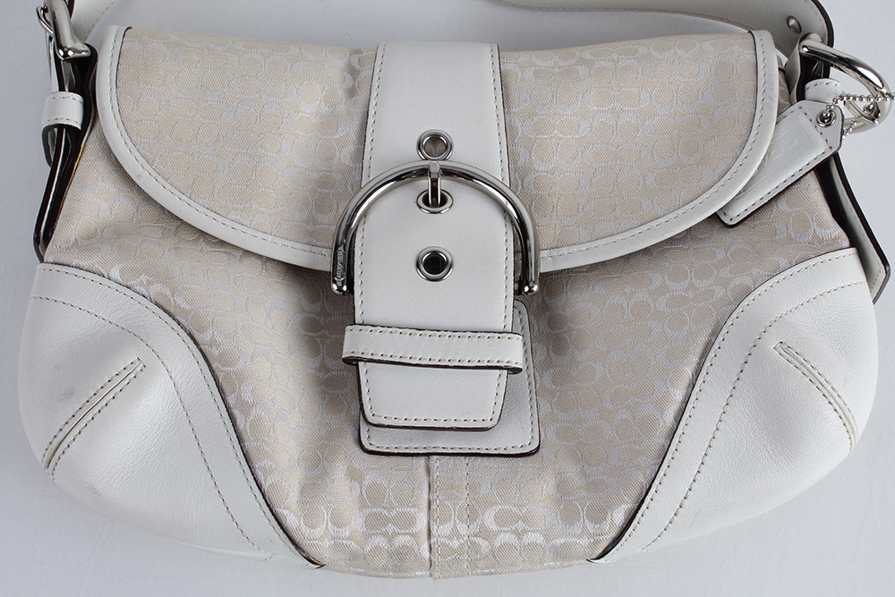 Coach Soho Mini Signature Flap Handbag
