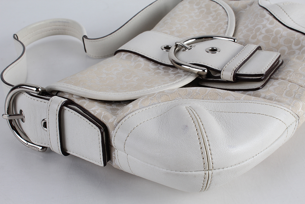 Coach Soho Mini Signature Flap Handbag