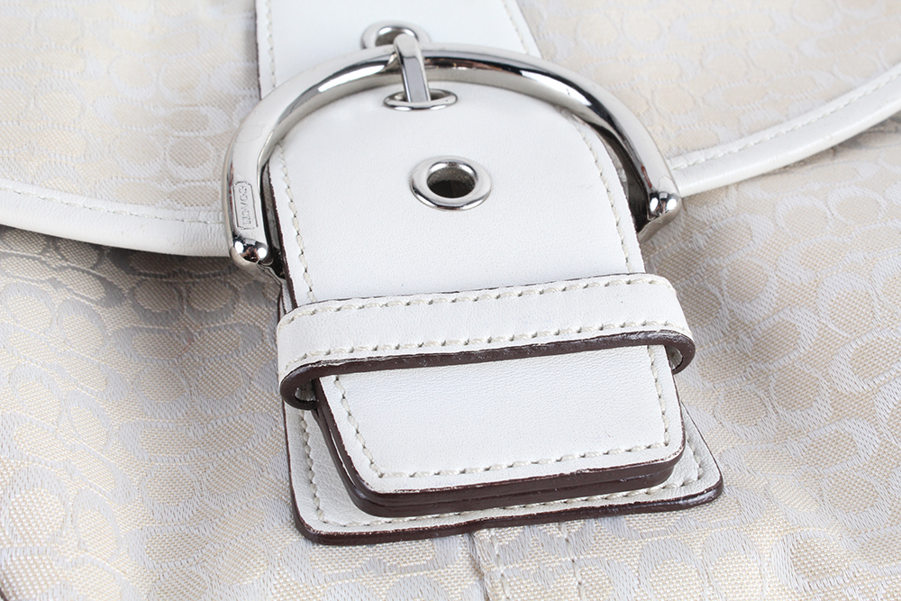 Coach Soho Mini Signature Flap Handbag