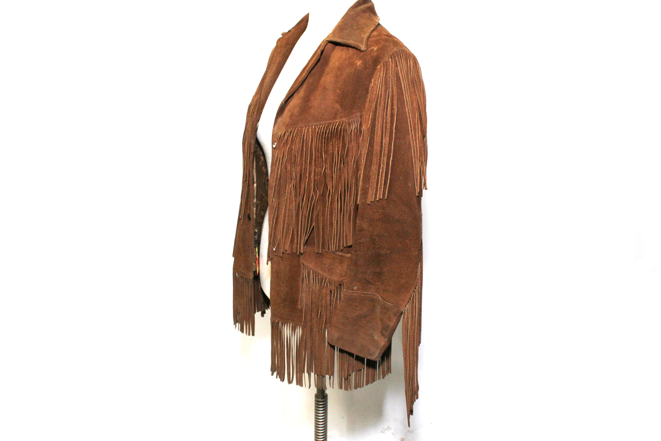 Vintage 1960s Joo-Kay Fringe Leather Jacket