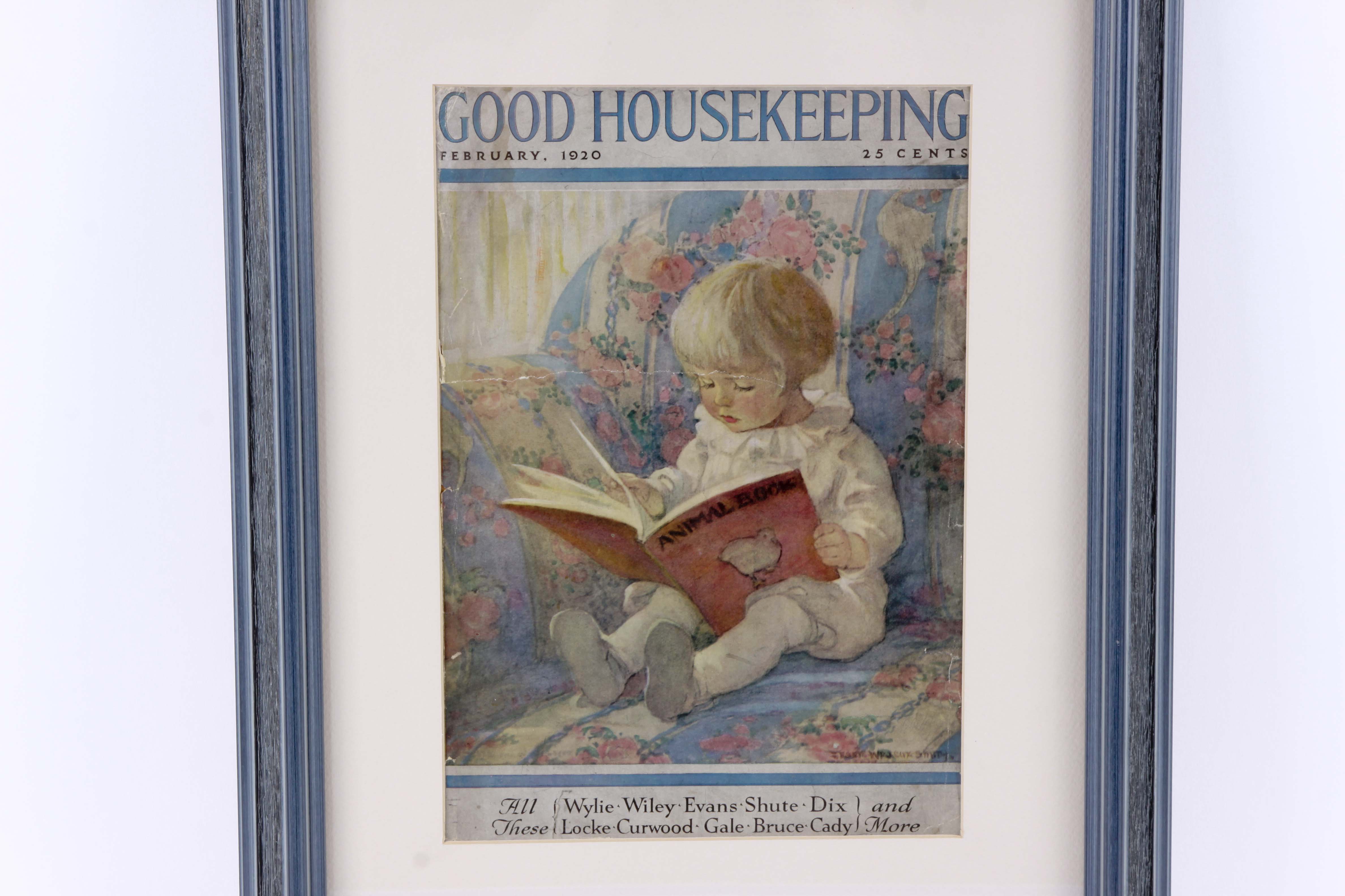 Bessie Pease Gutmann Offset Lithograph "In Disgrace"