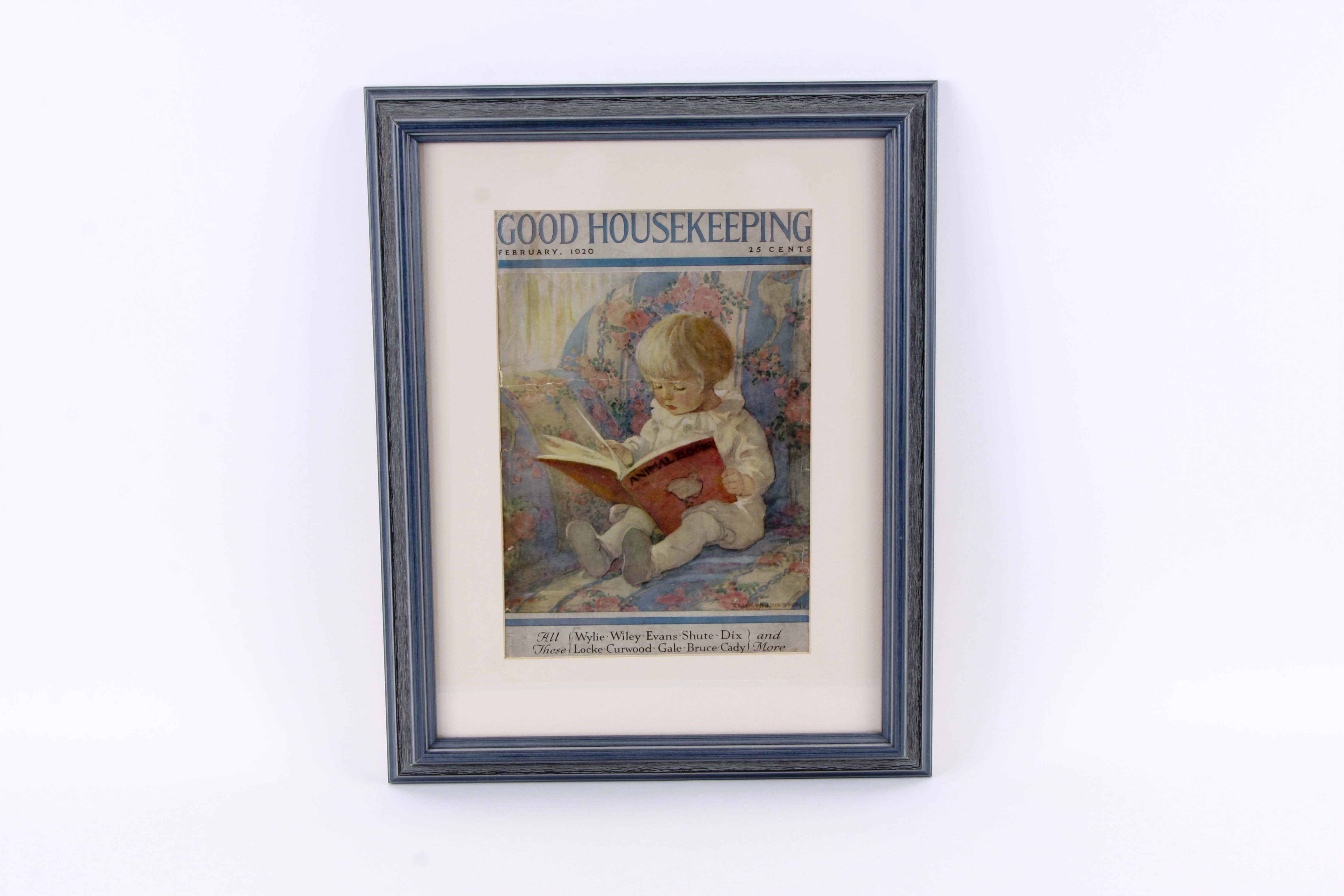 Bessie Pease Gutmann Offset Lithograph "In Disgrace"