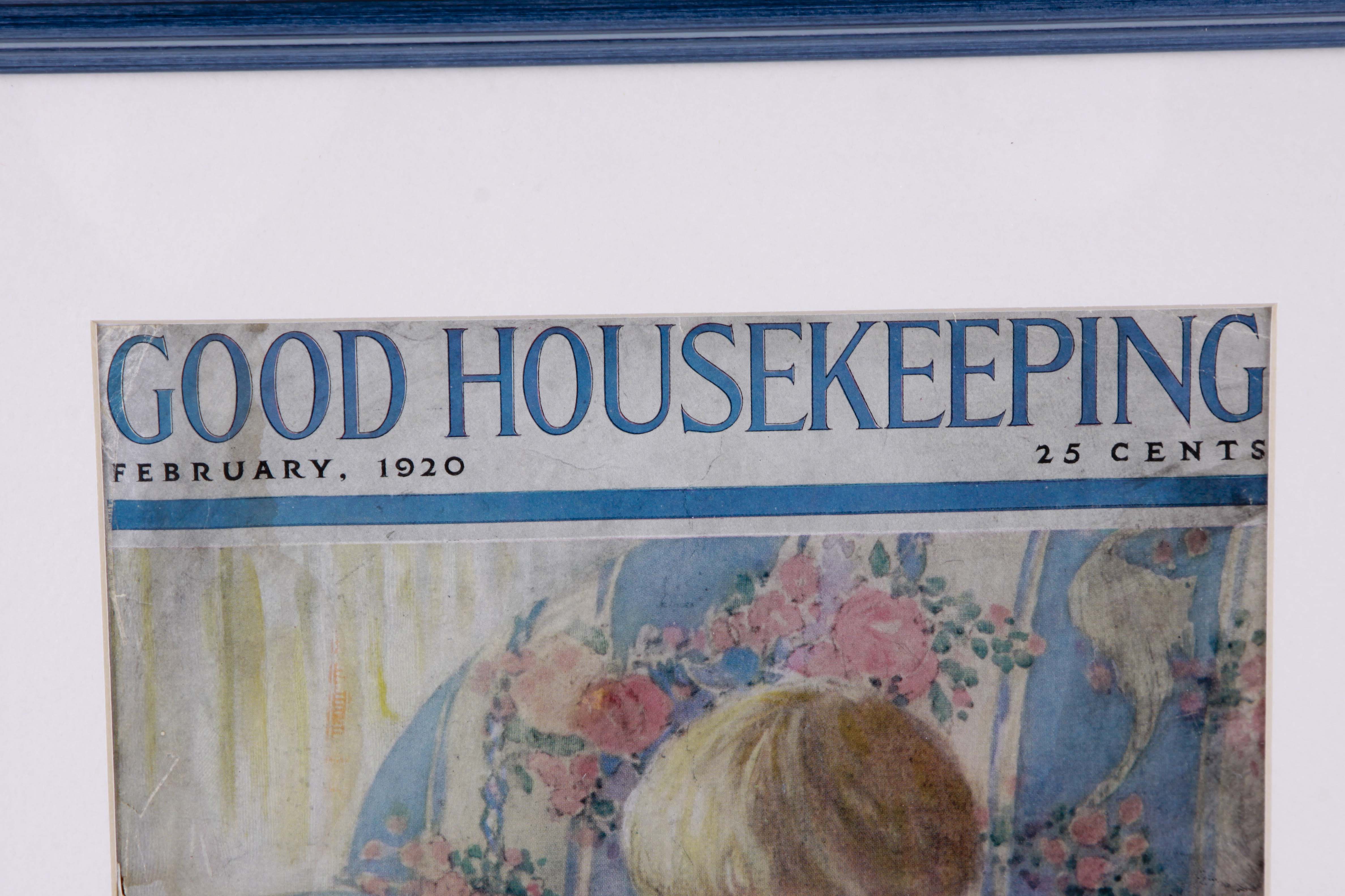 Bessie Pease Gutmann Offset Lithograph "In Disgrace"