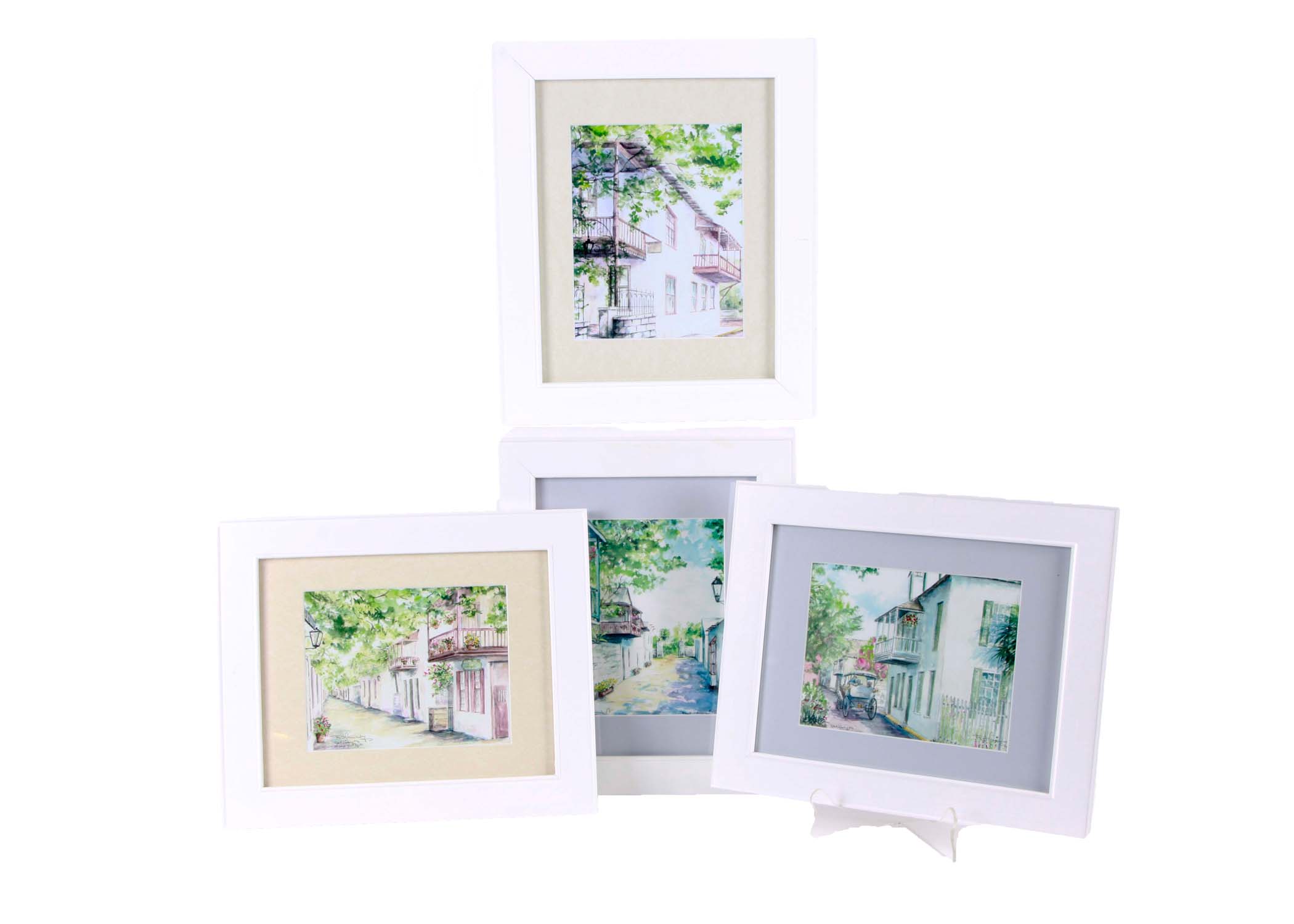 Robert W. Connoway Framed Offset Lithographs