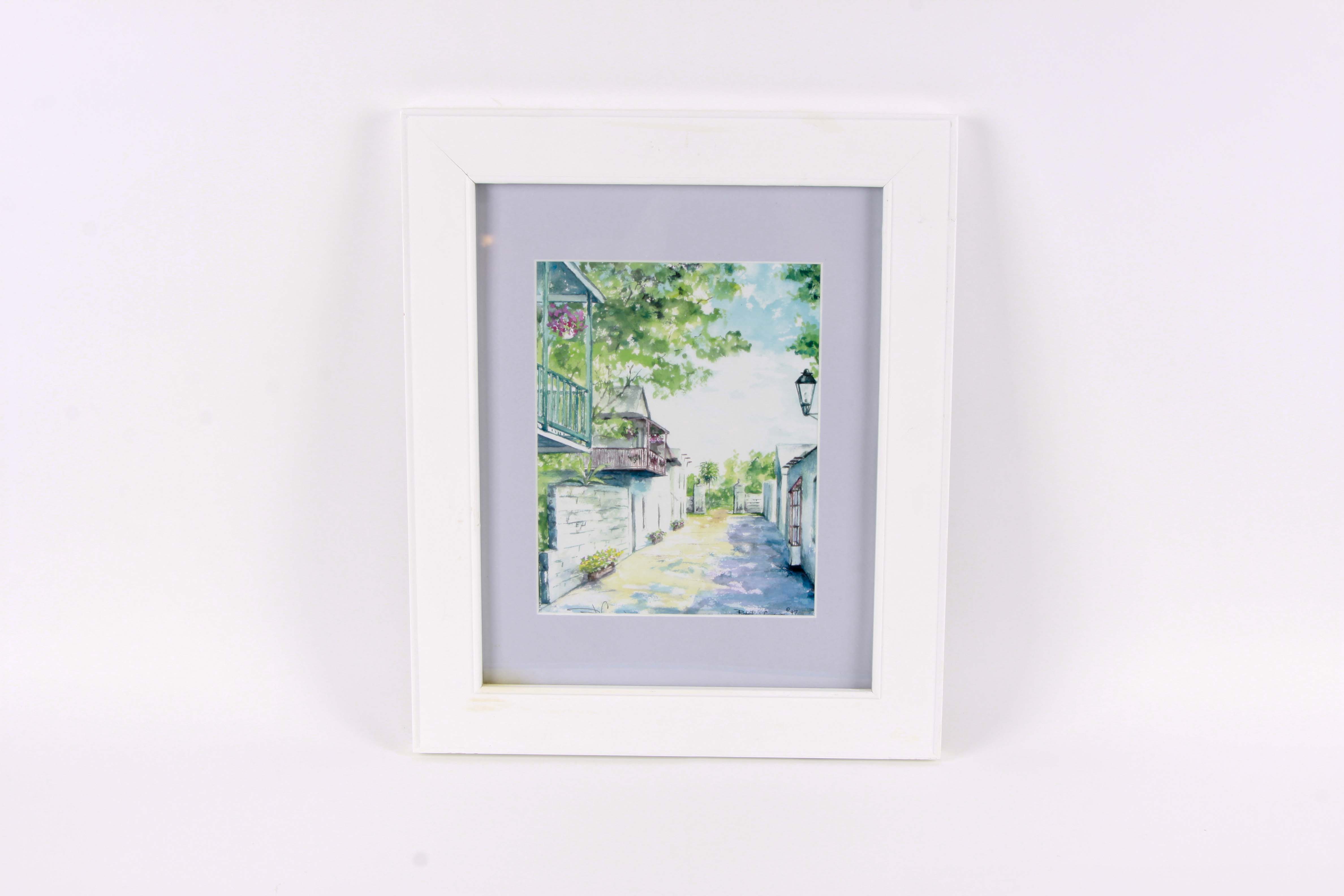 Robert W. Connoway Framed Offset Lithographs