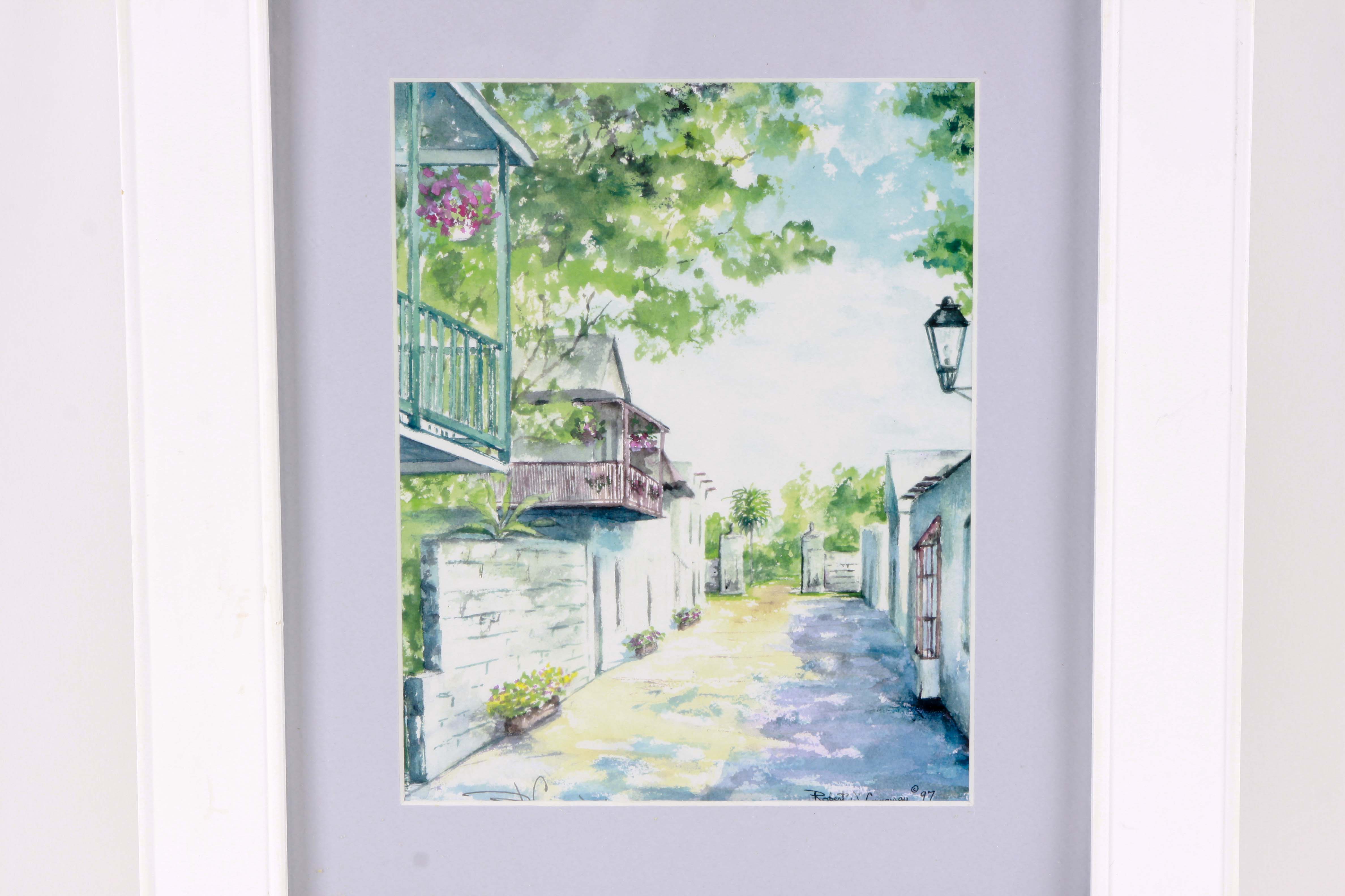 Robert W. Connoway Framed Offset Lithographs