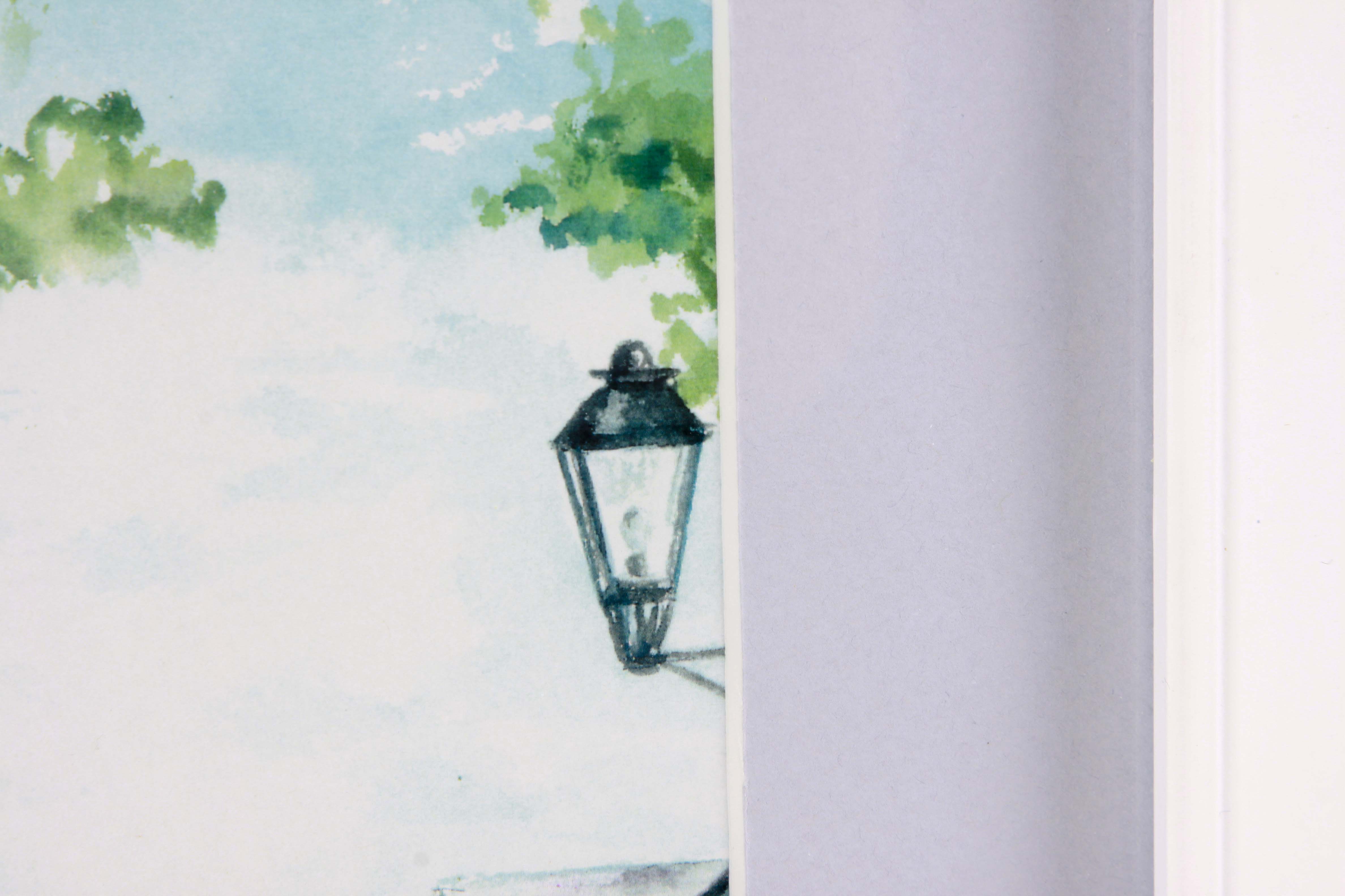 Robert W. Connoway Framed Offset Lithographs