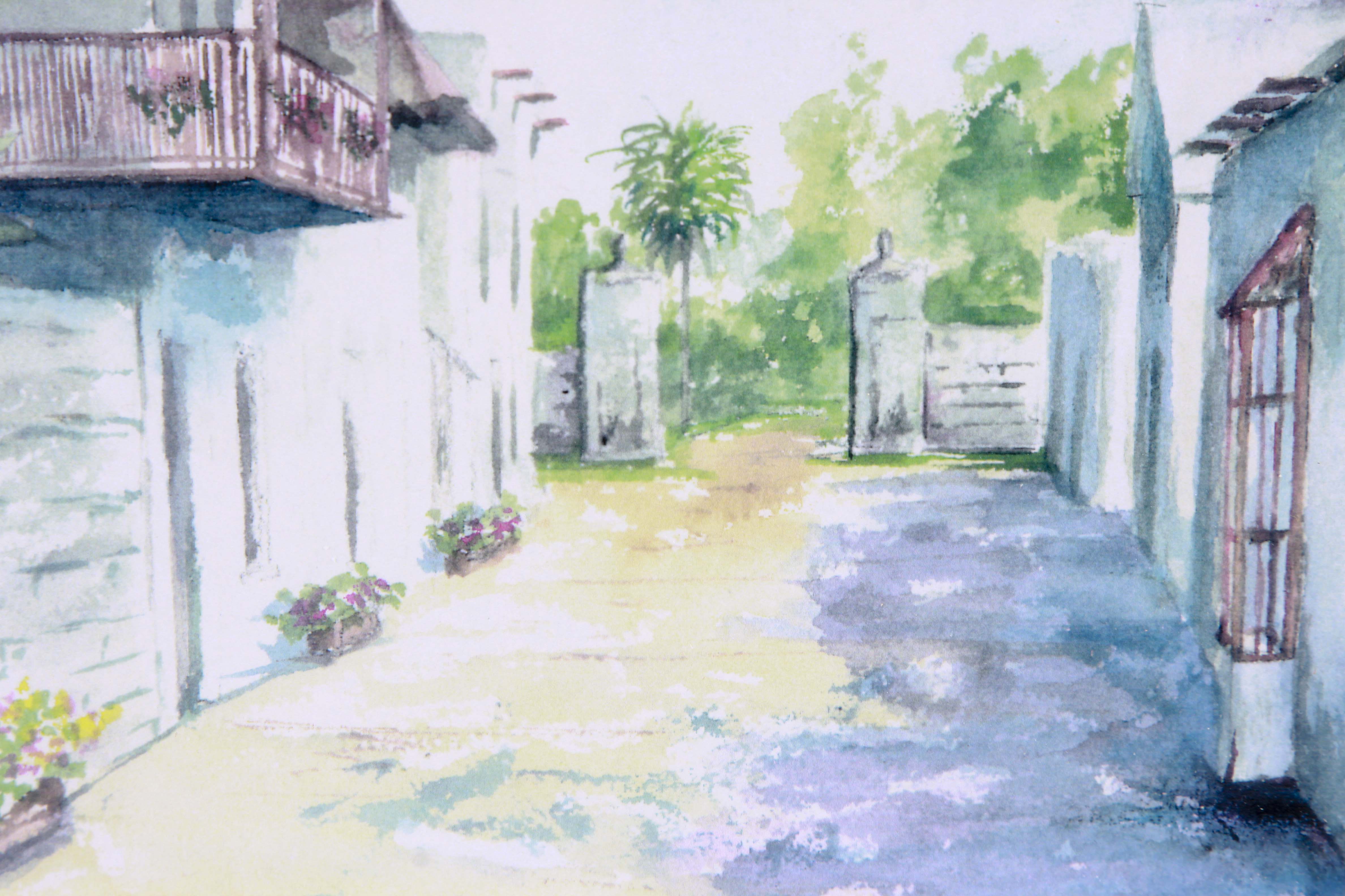 Robert W. Connoway Framed Offset Lithographs