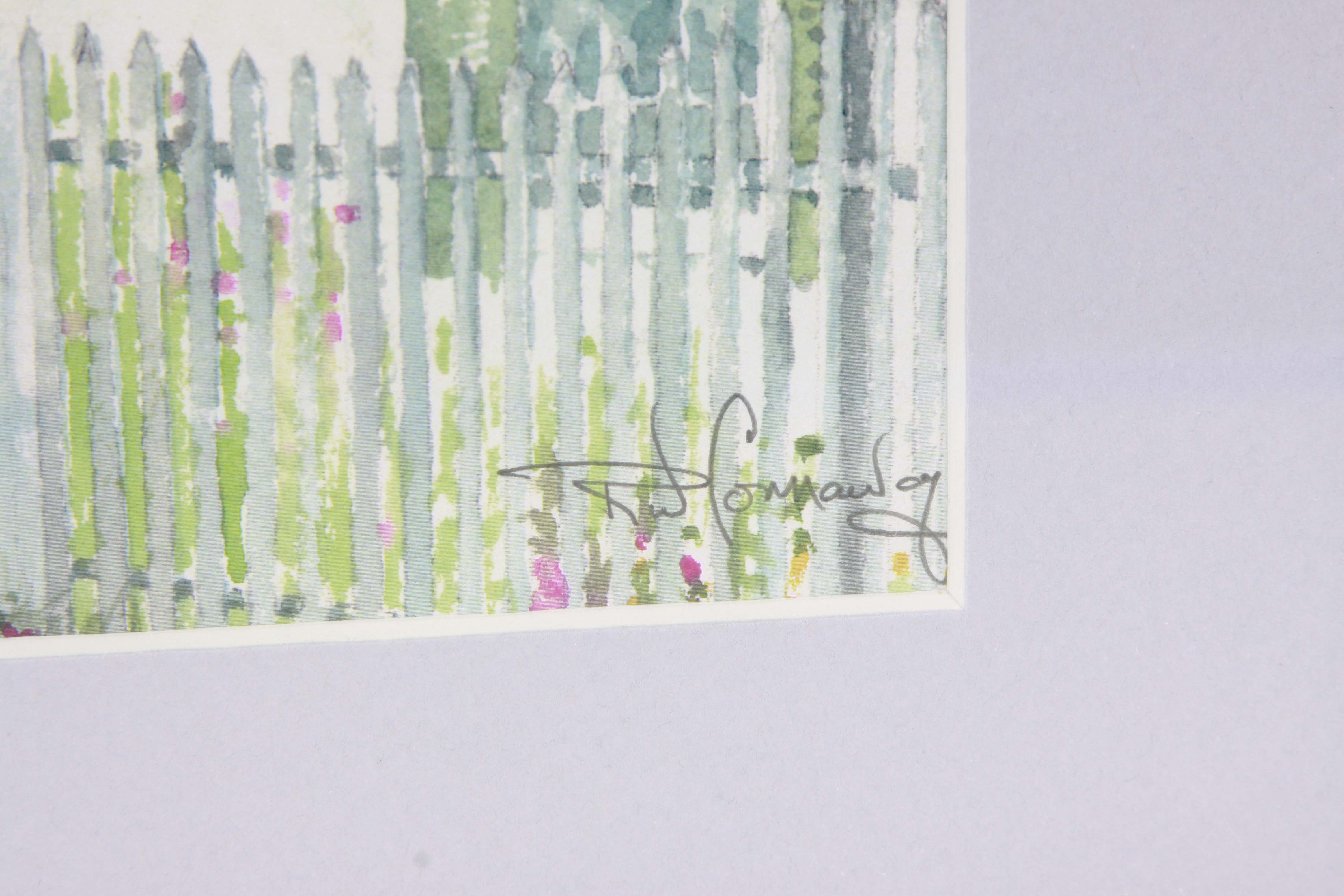 Robert W. Connoway Framed Offset Lithographs