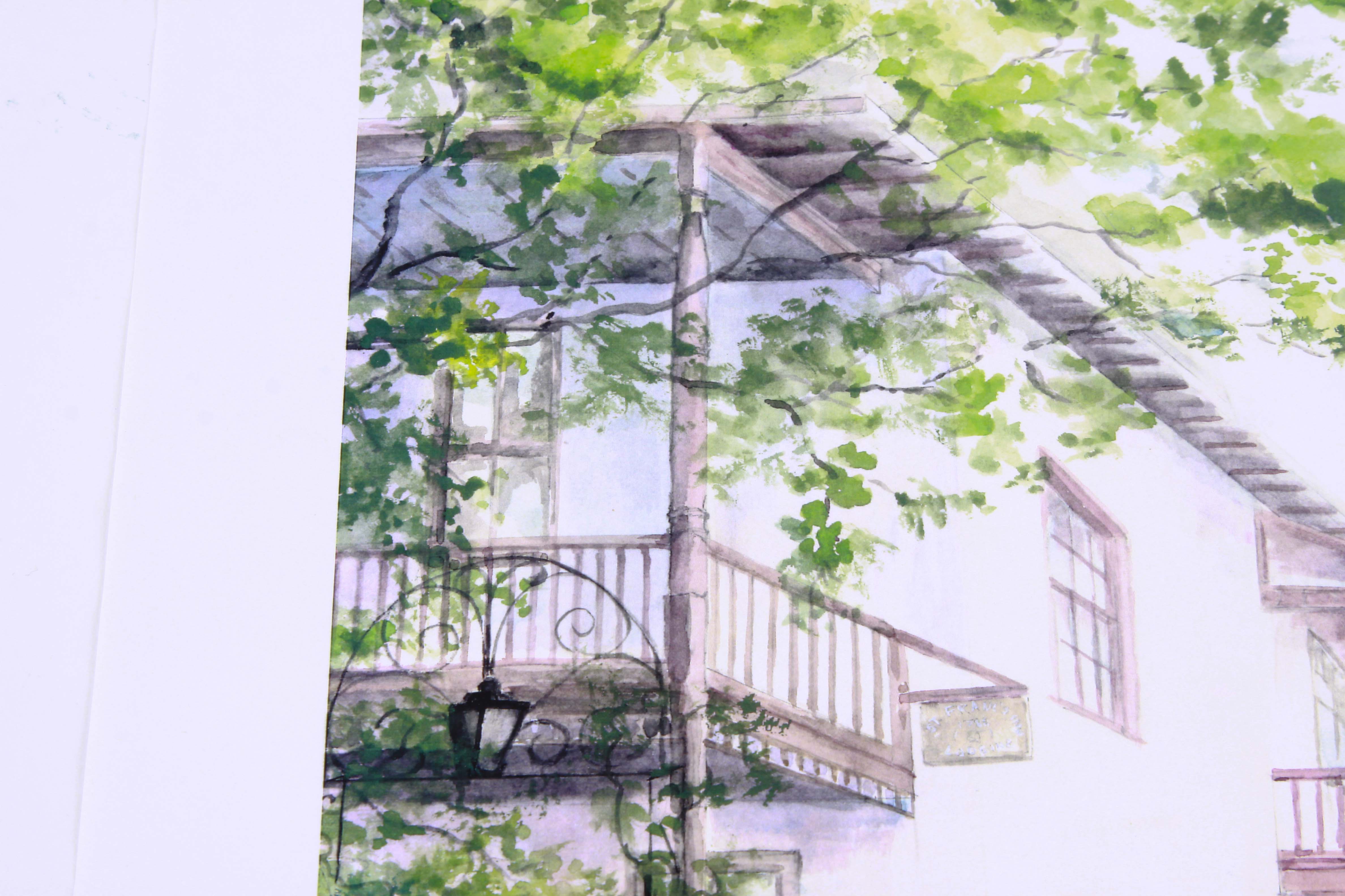 Robert W. Connoway Framed Offset Lithographs