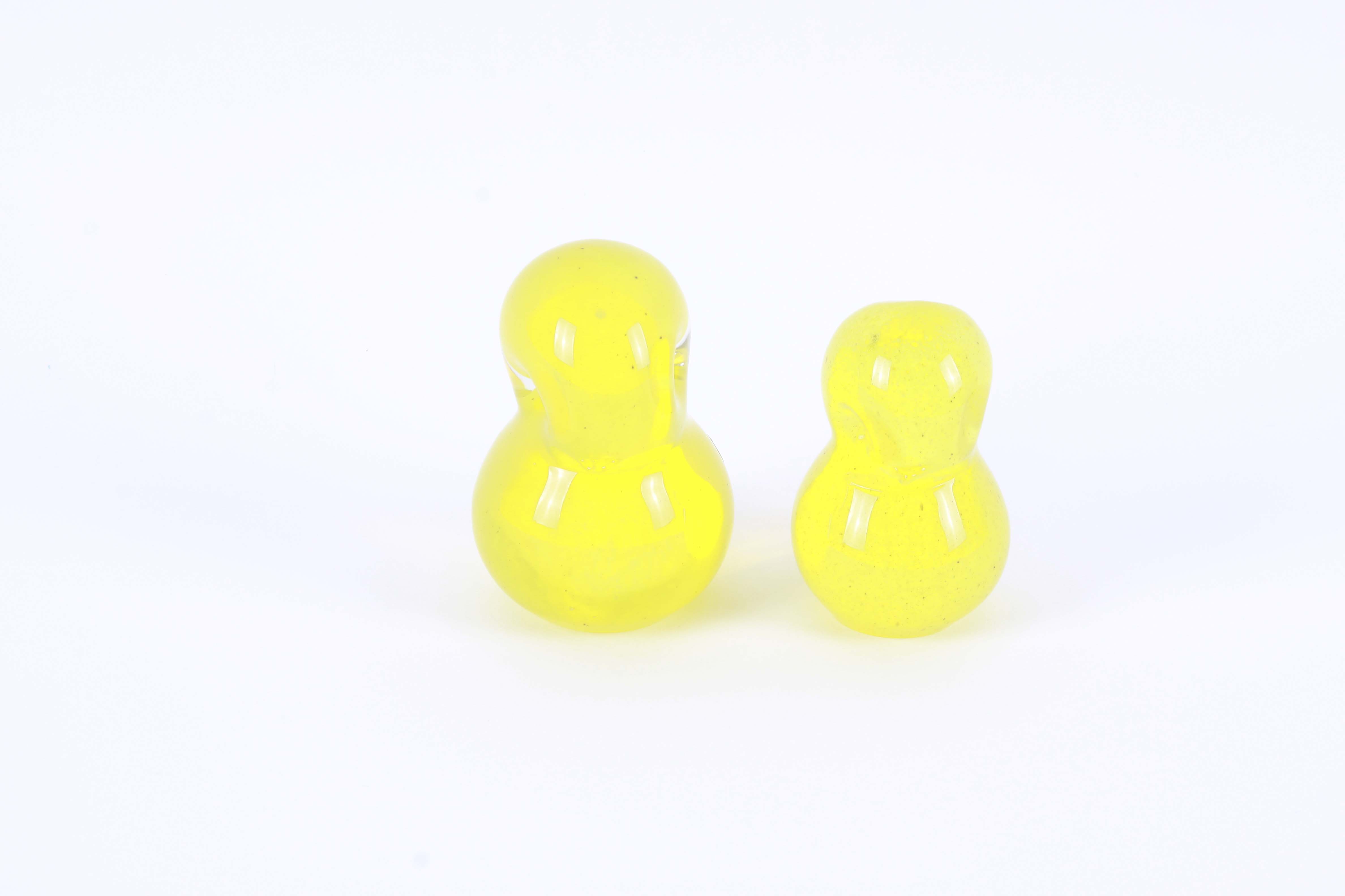 FM Konstglas Chick Figurines