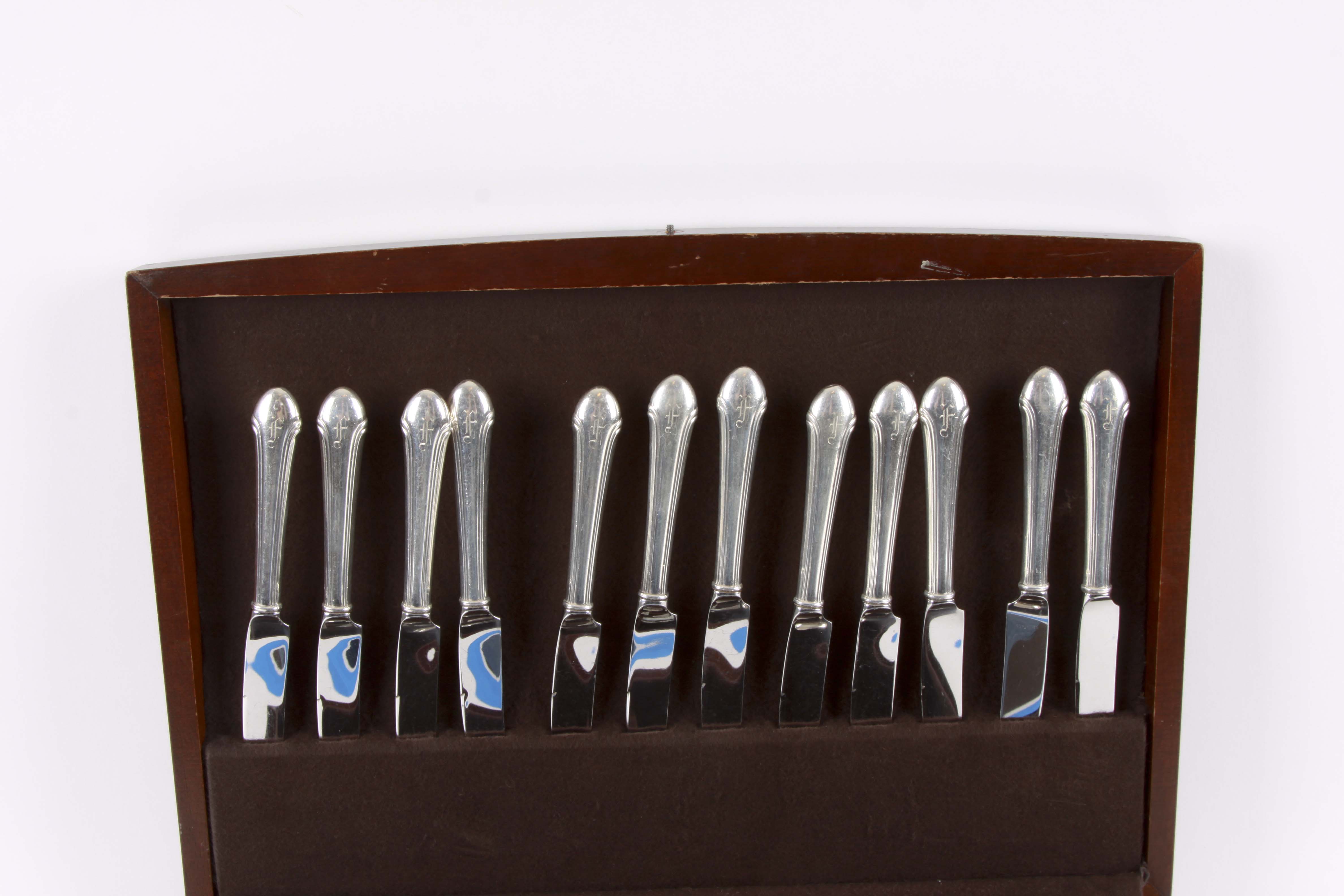 Alvin Sterling Silver "Romantique" Flatware