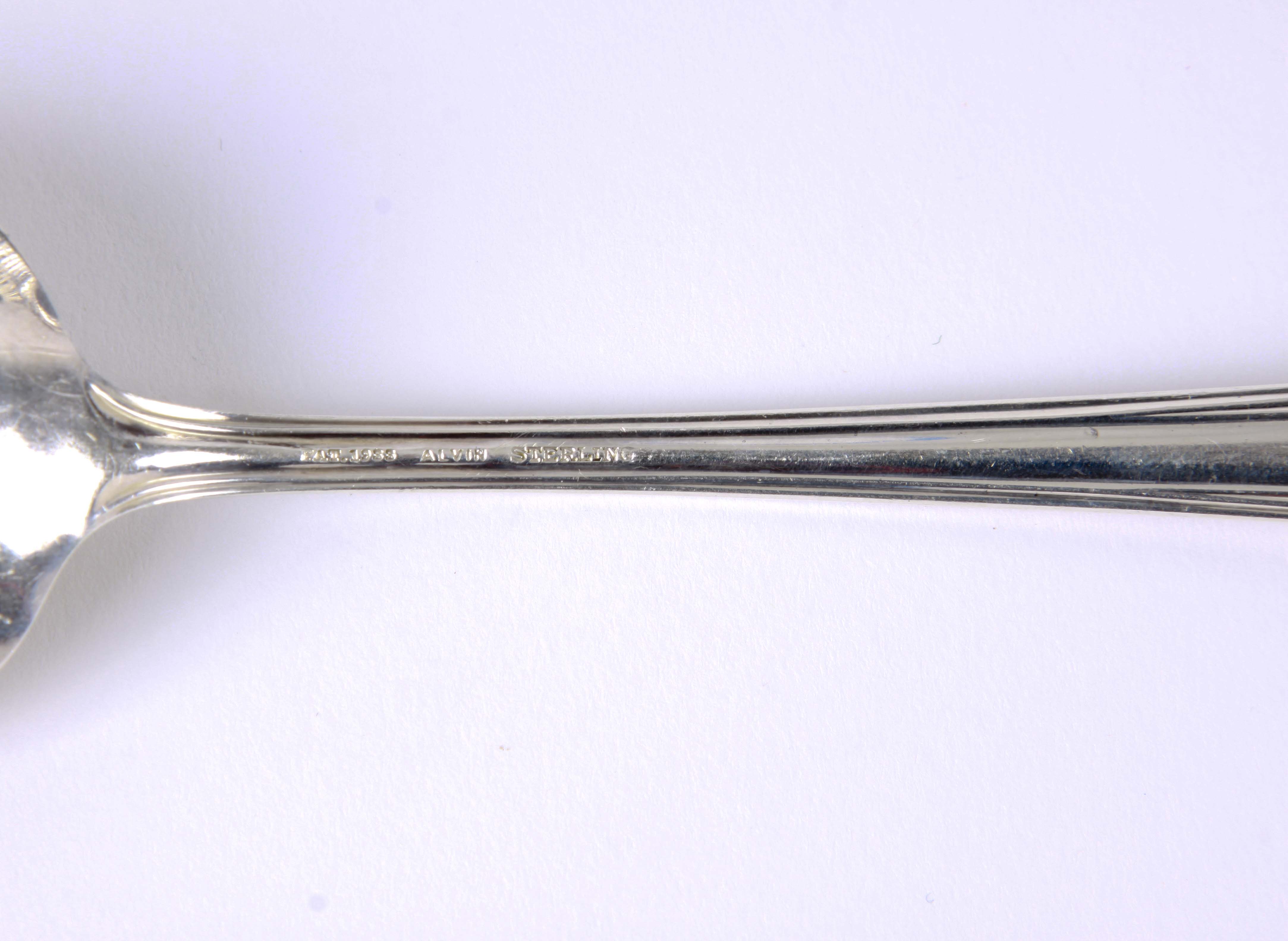 Alvin Sterling Silver "Romantique" Flatware