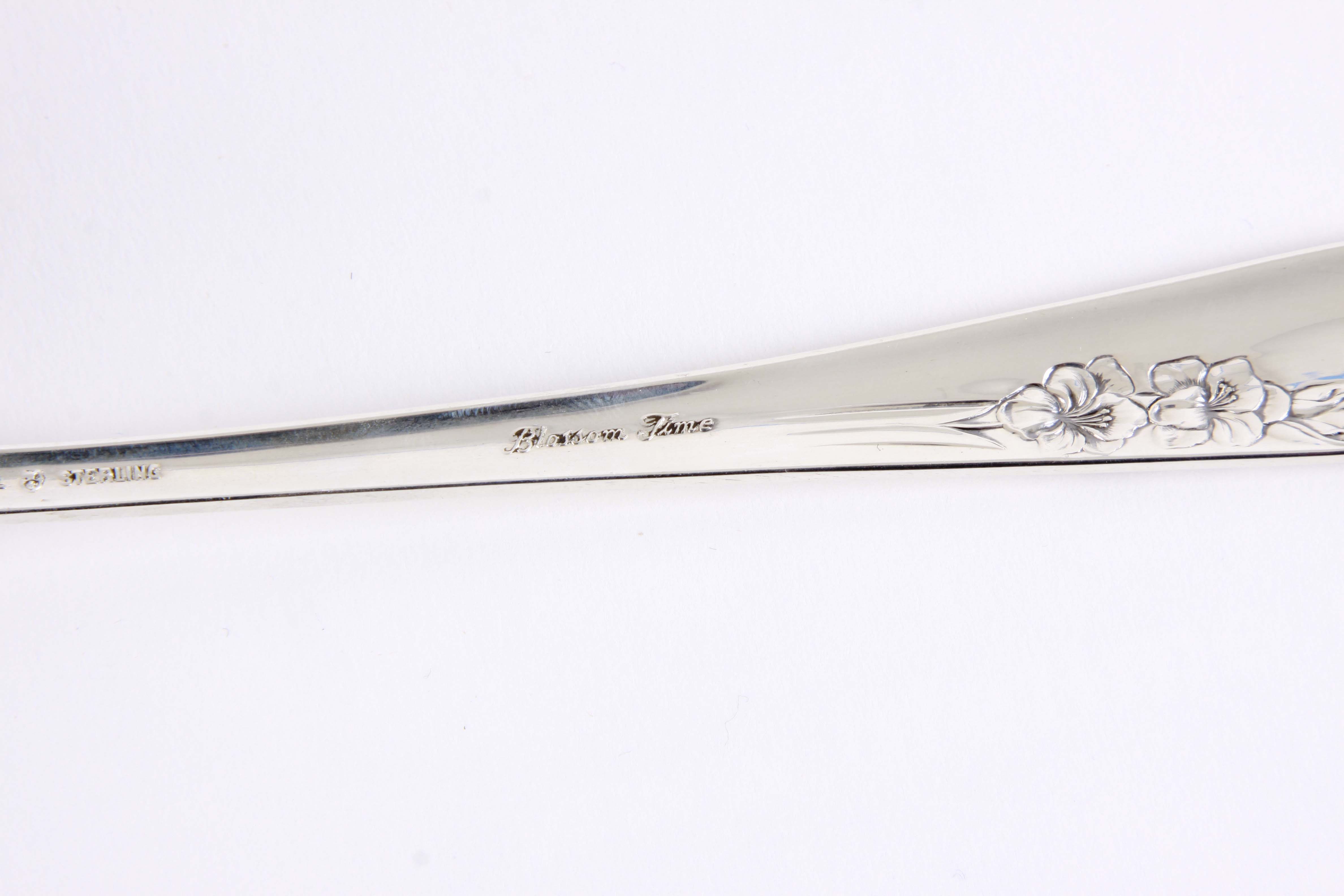 International Sterling Silver "Blossom Time" Flatware Set