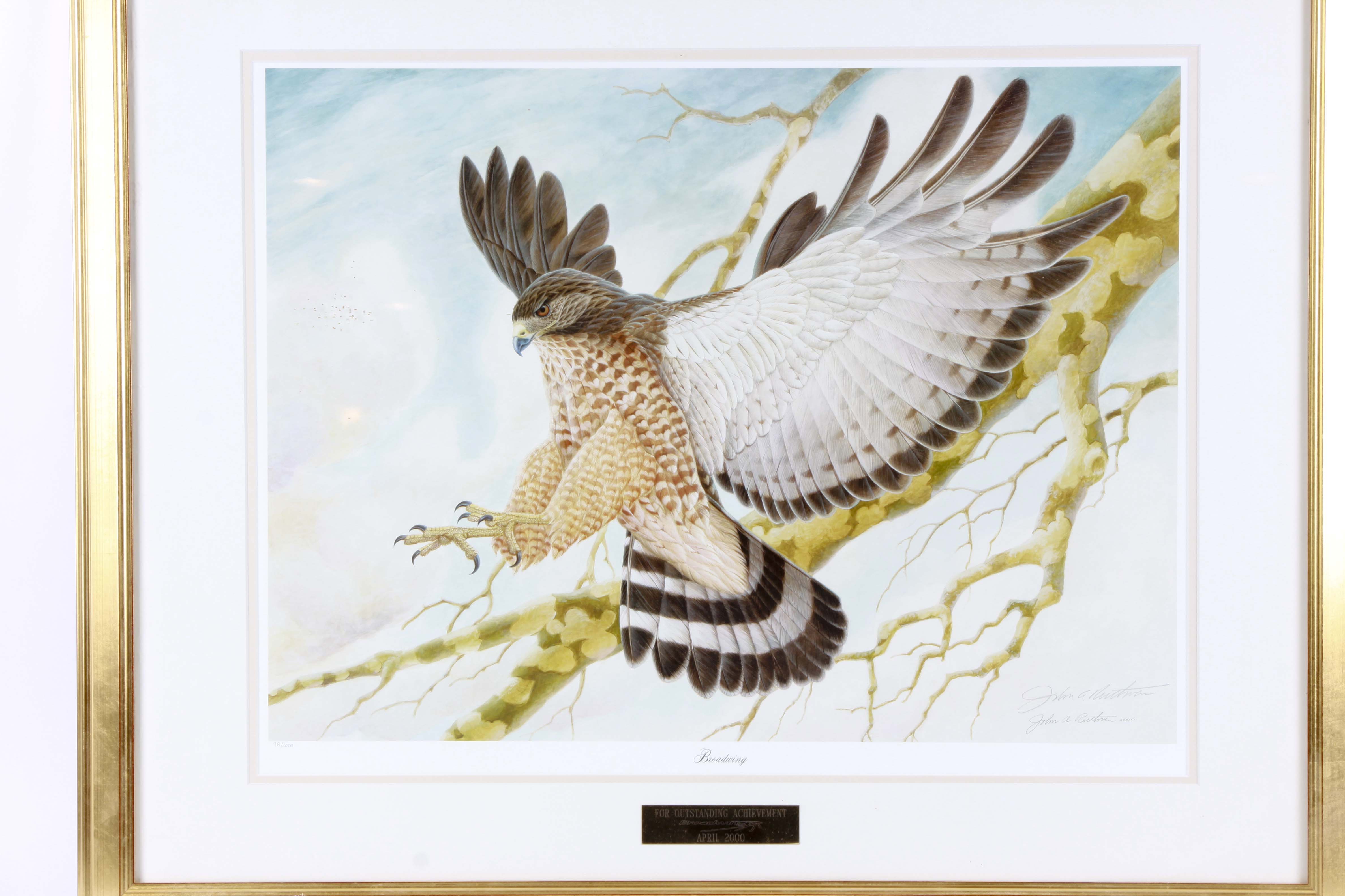 John Ruthven Signed Limited Edition Offset Lithograph "Broadwing"