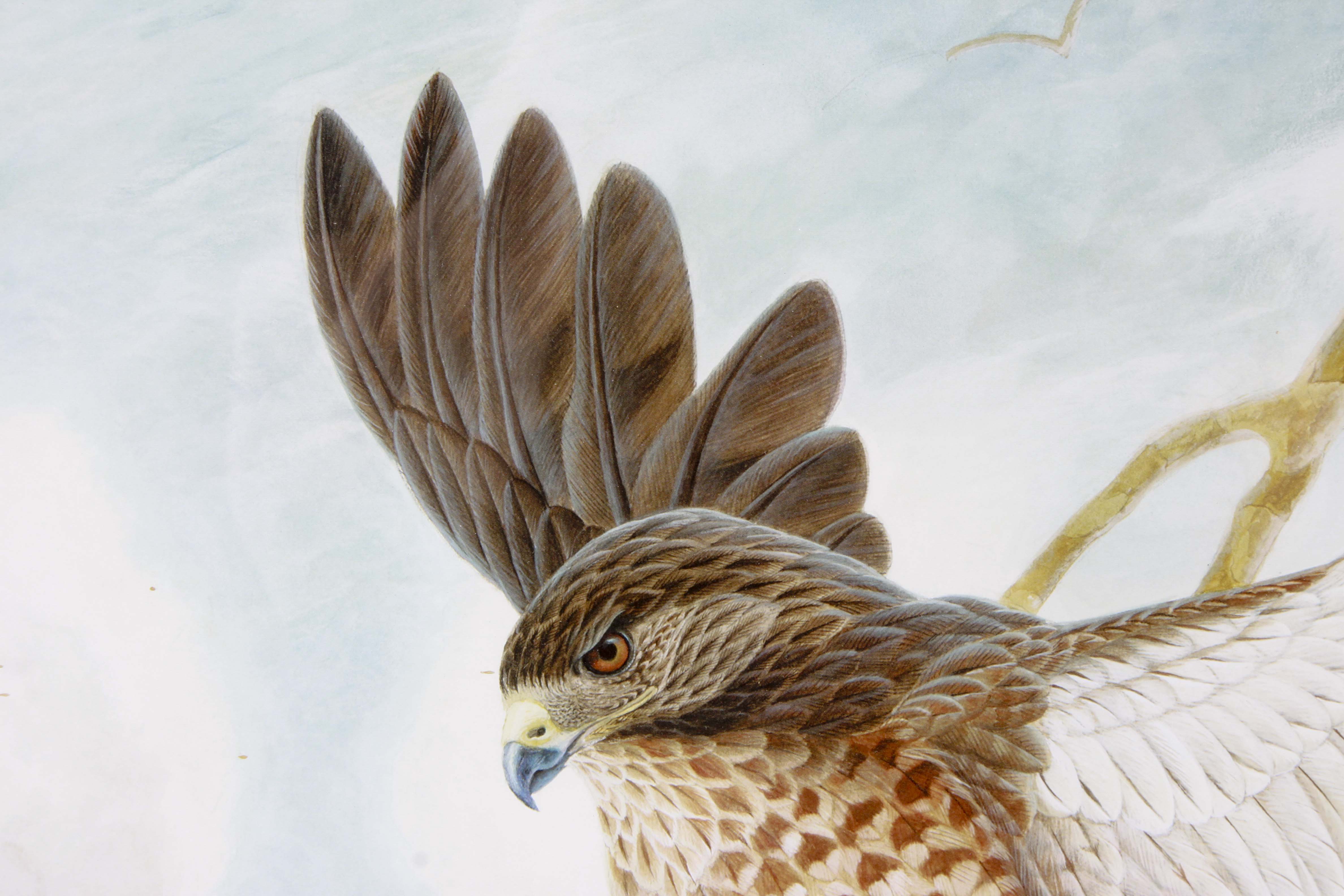 John Ruthven Signed Limited Edition Offset Lithograph "Broadwing"