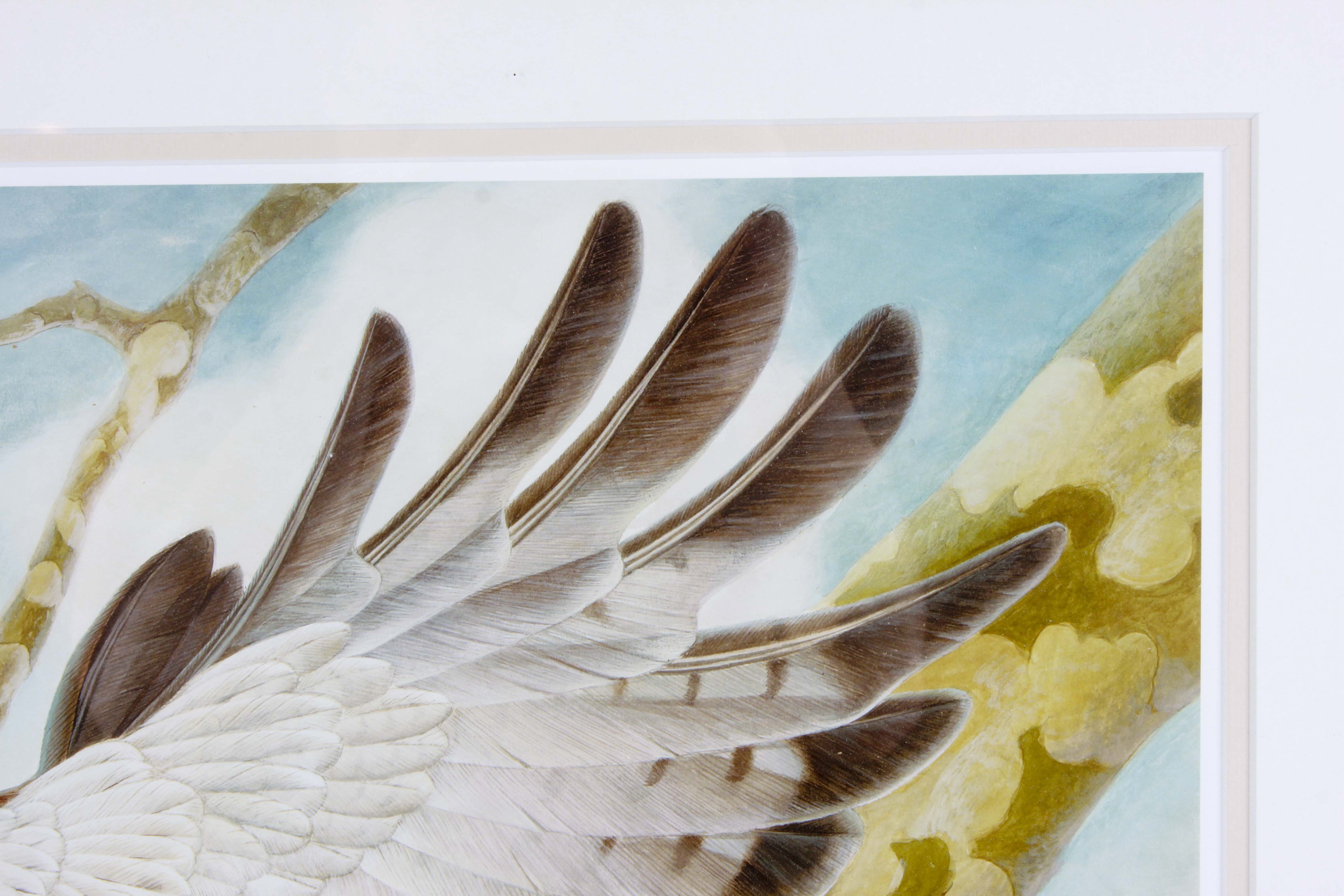 John Ruthven Signed Limited Edition Offset Lithograph "Broadwing"