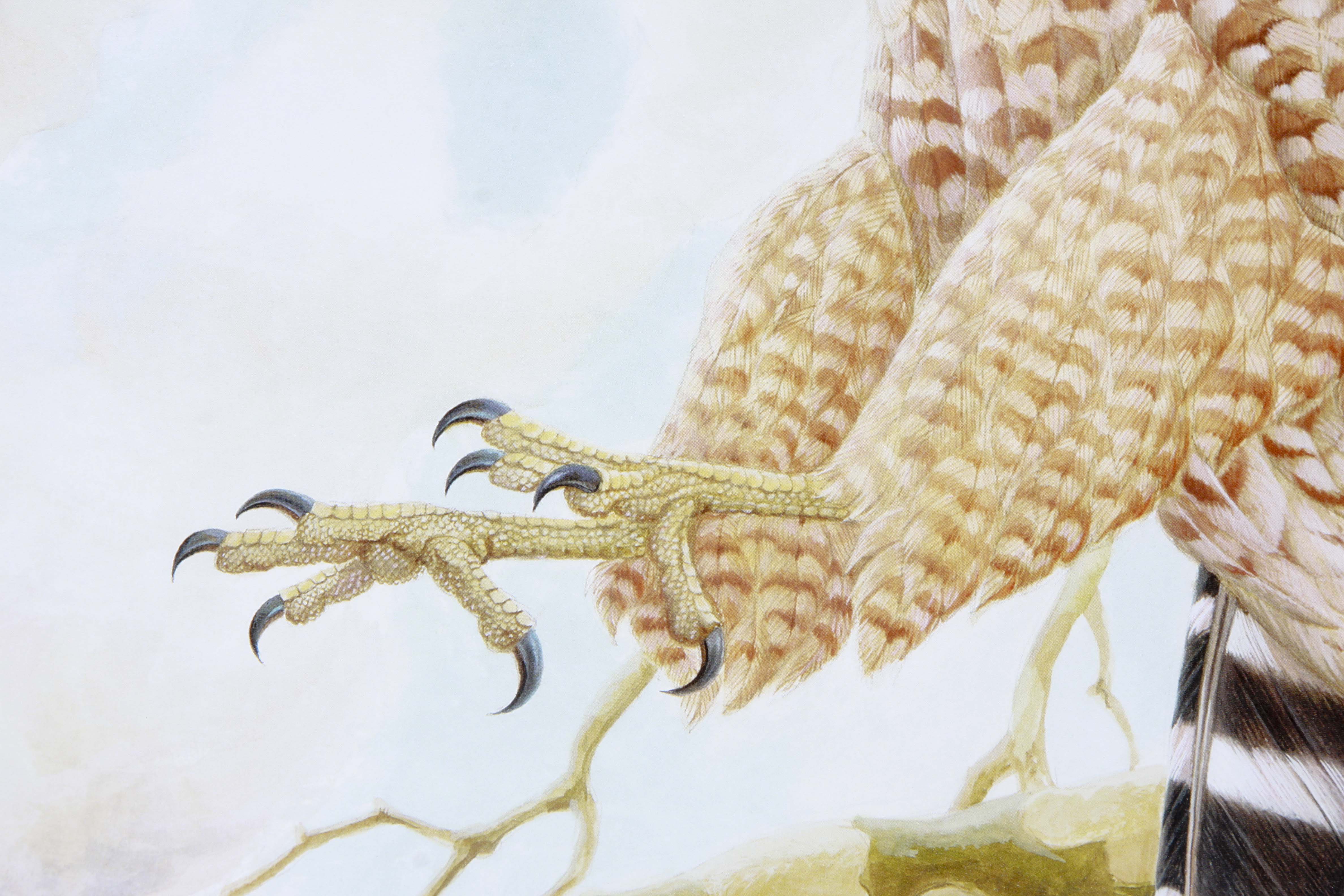 John Ruthven Signed Limited Edition Offset Lithograph "Broadwing"