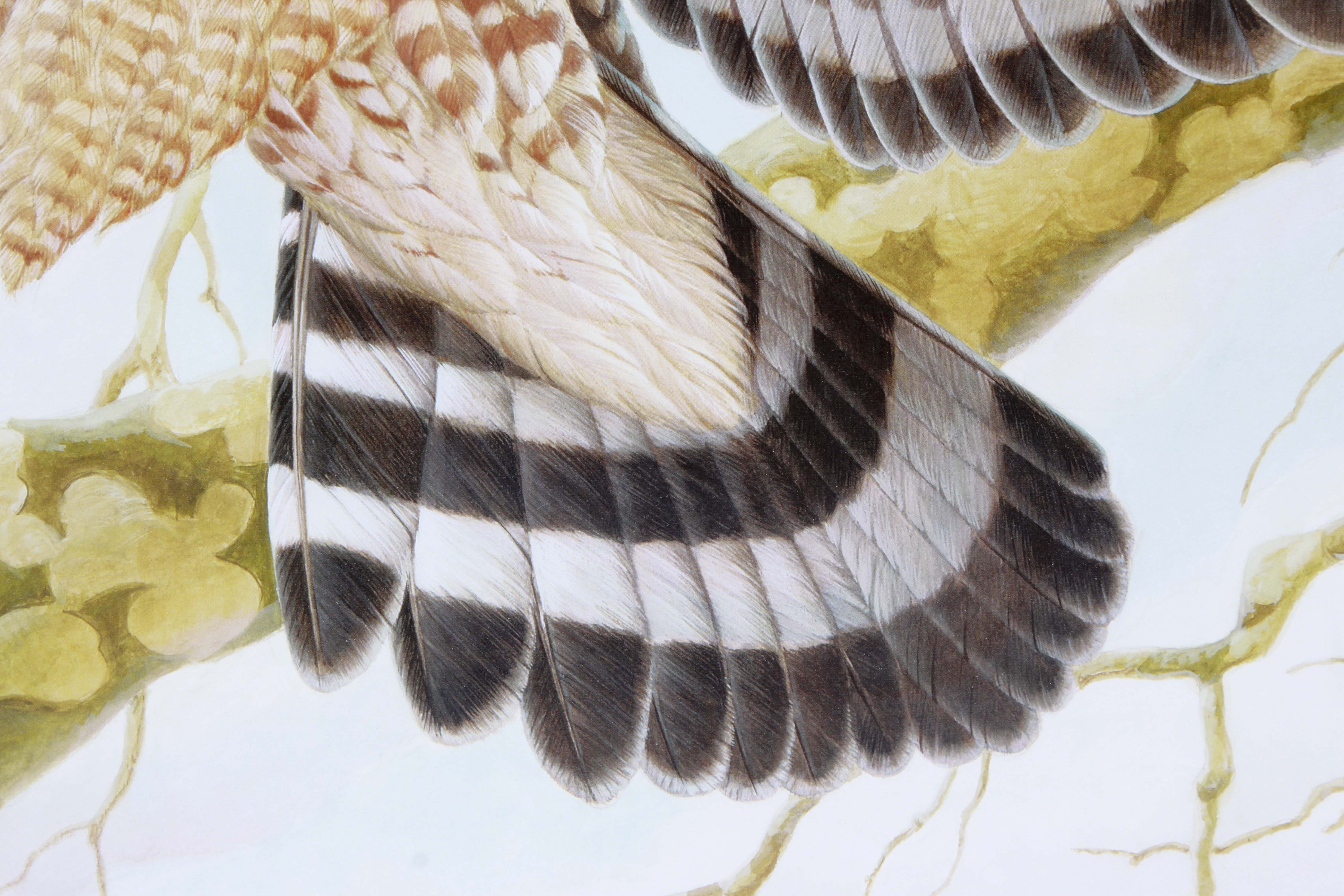 John Ruthven Signed Limited Edition Offset Lithograph "Broadwing"